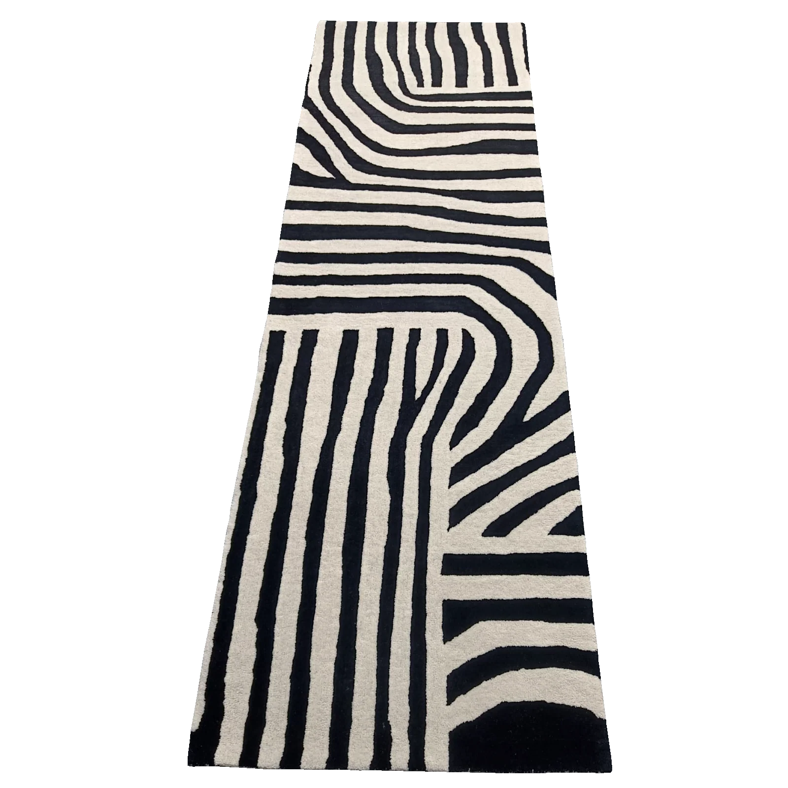 Radiant Burst Hand Tufted Wool Rug - Image 4