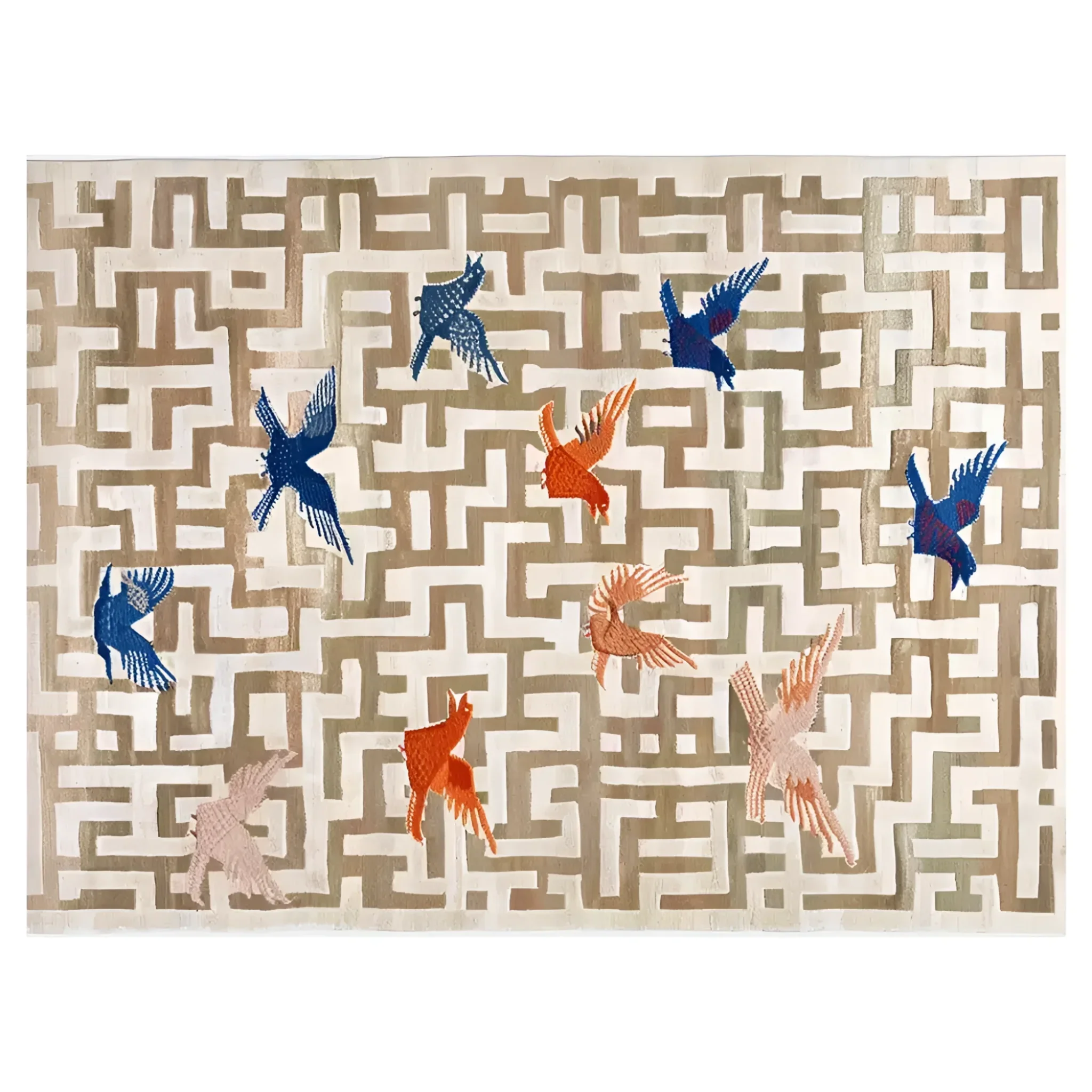 Radiant Journey Hand Tufted Wool Rug - Image 4