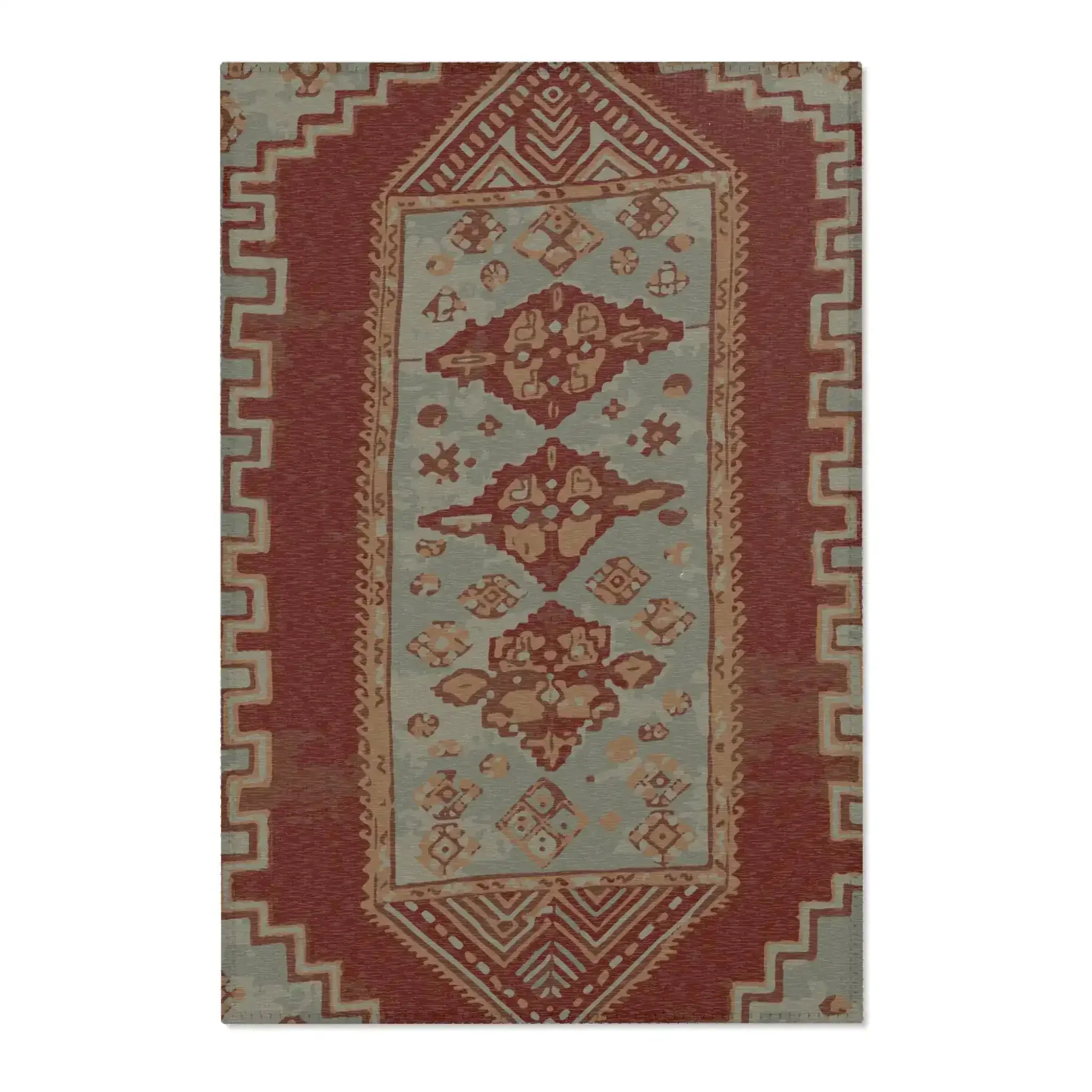 Red Clay Nomad Accent Rug - Image 2