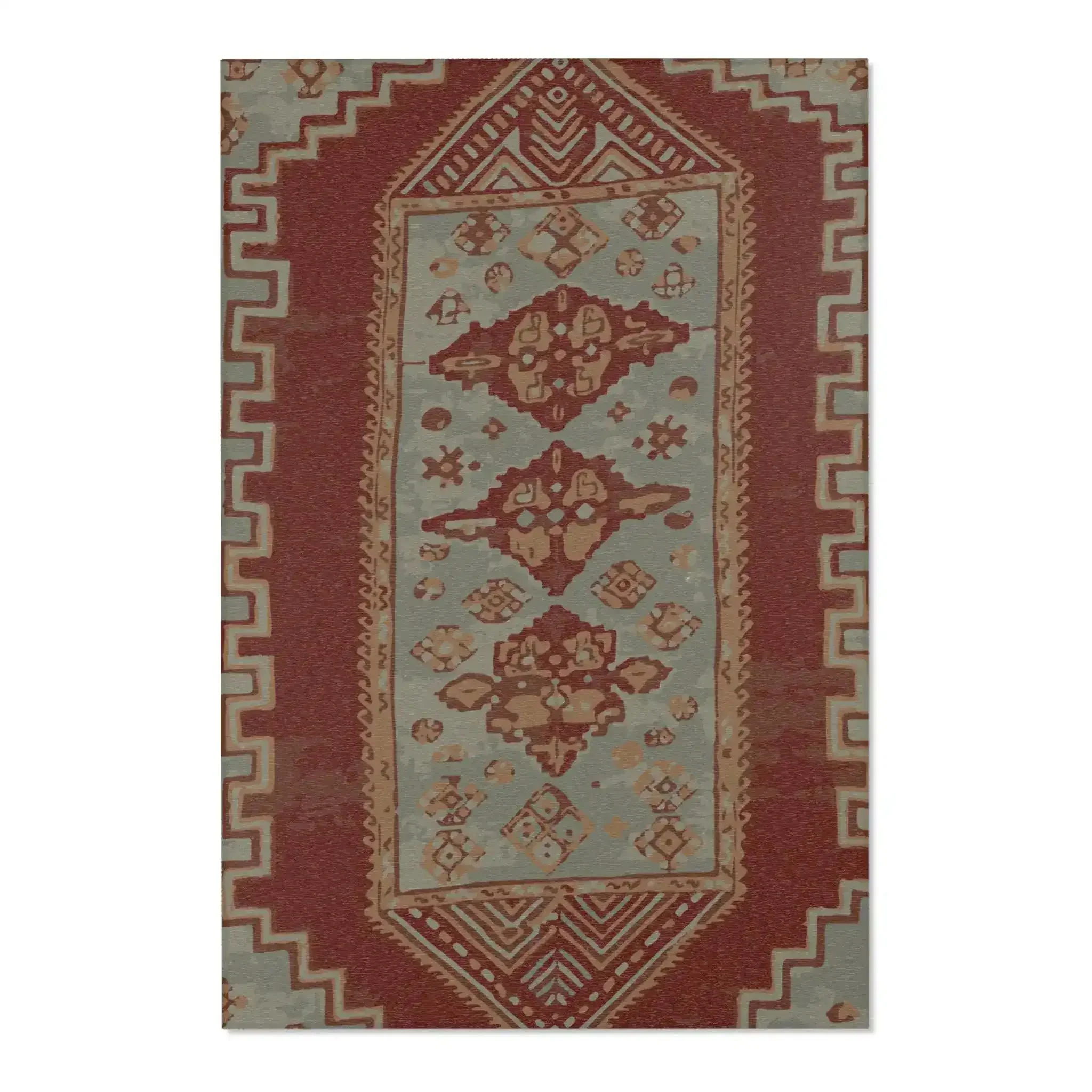 Red Clay Nomad Accent Rug - Image 3