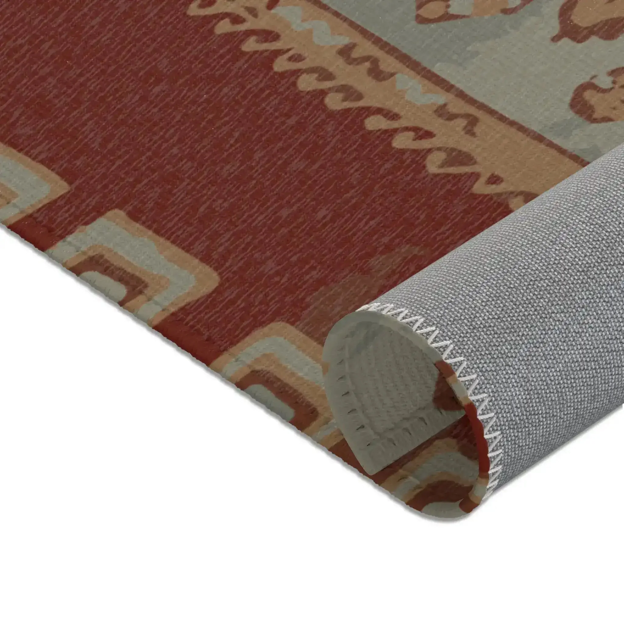 Red Clay Nomad Accent Rug - Image 4