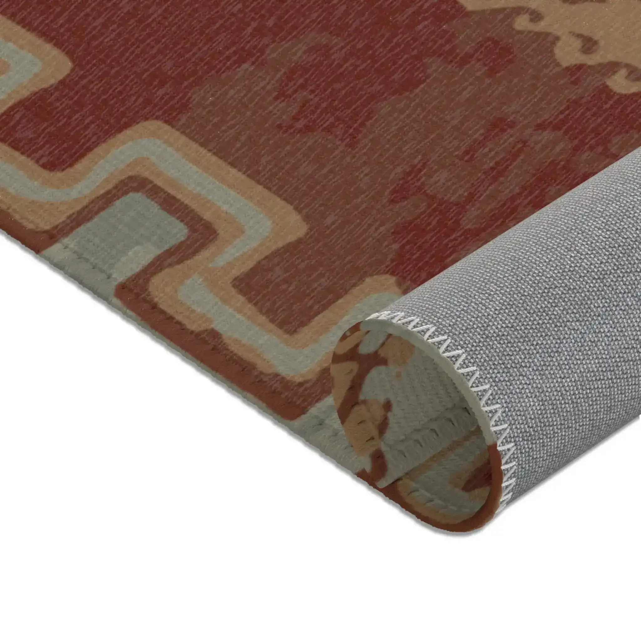 Red Clay Nomad Accent Rug - Image 9
