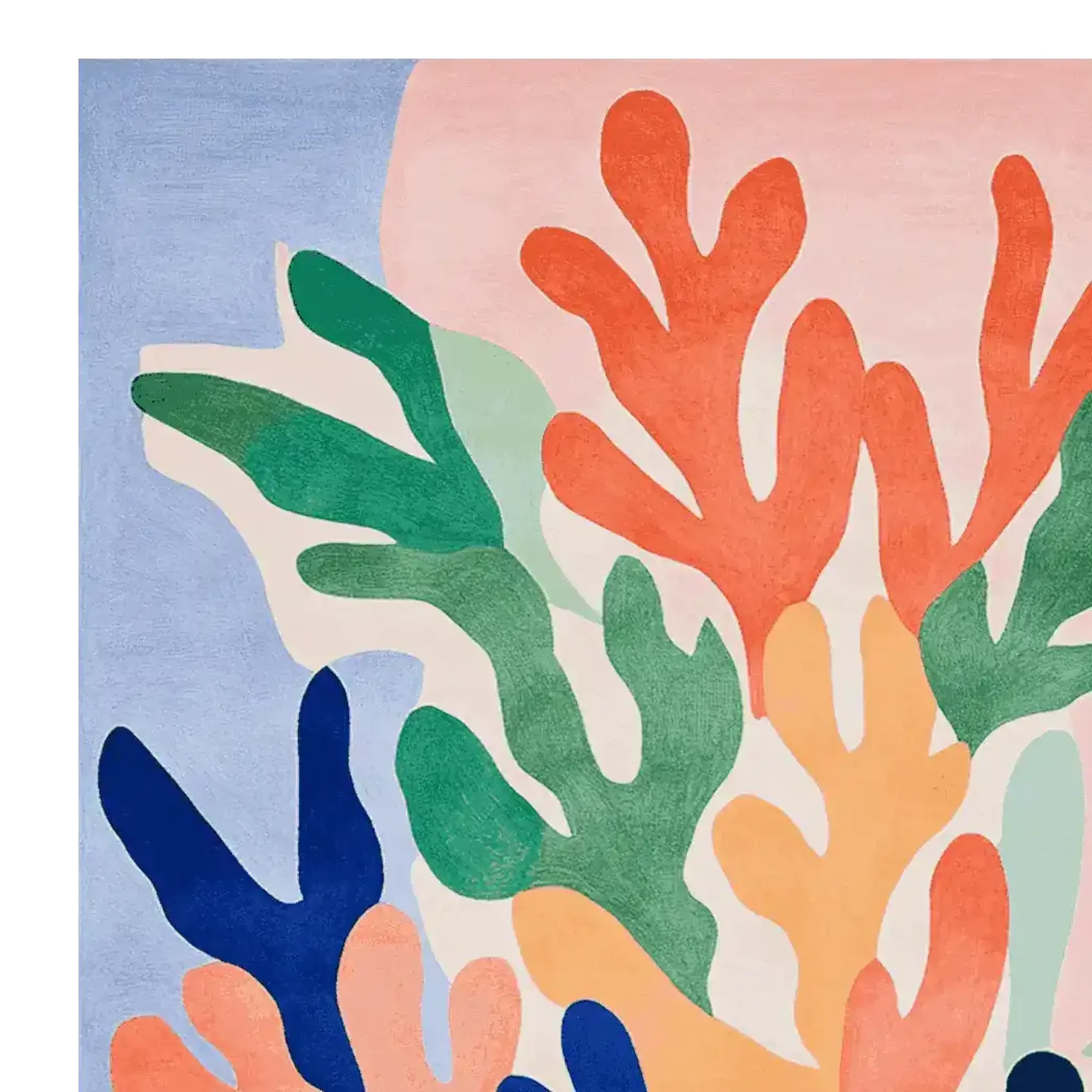 Reef Mirage Hand Tufted Rug - Image 5