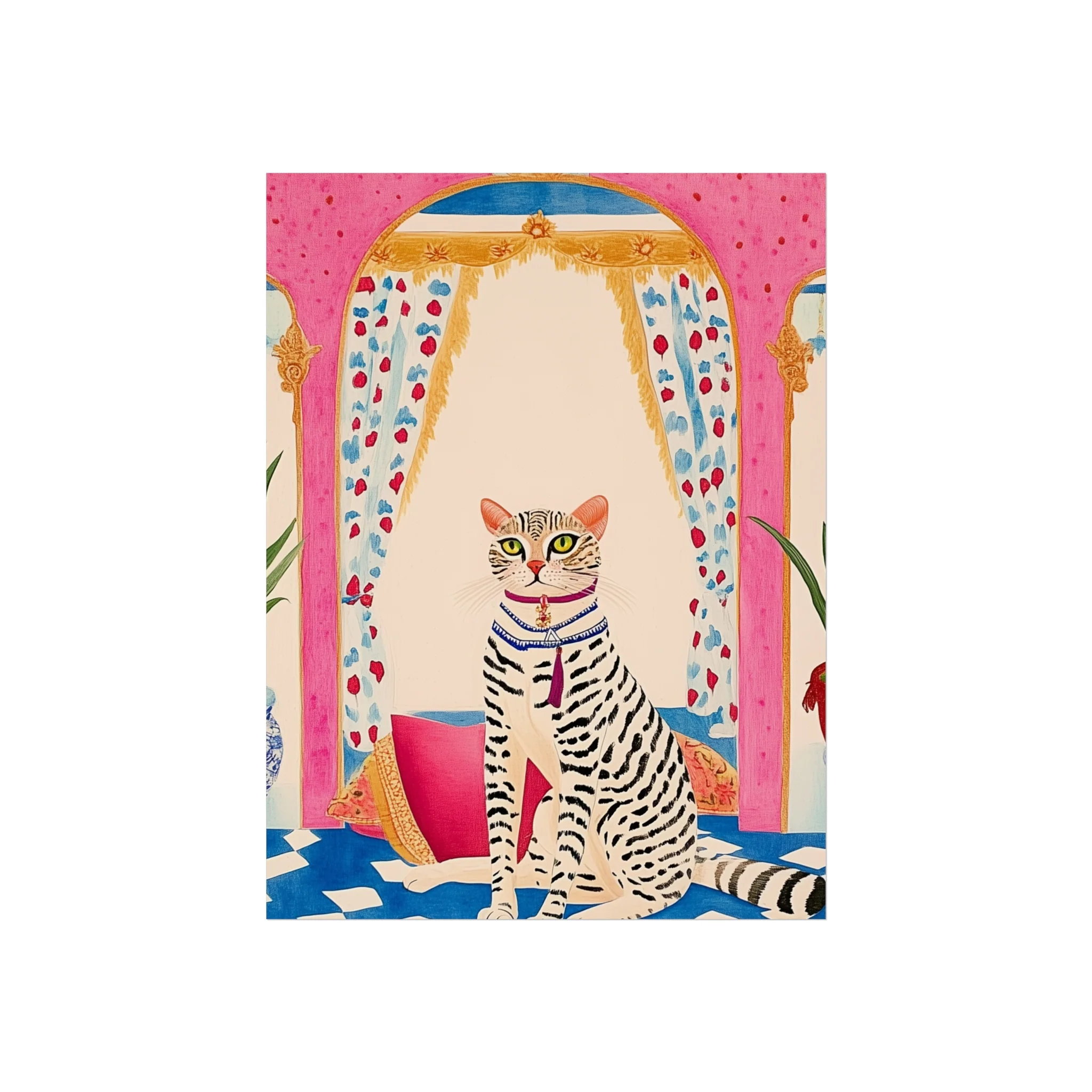 Regal Cat Fine Art Poster - Image 10