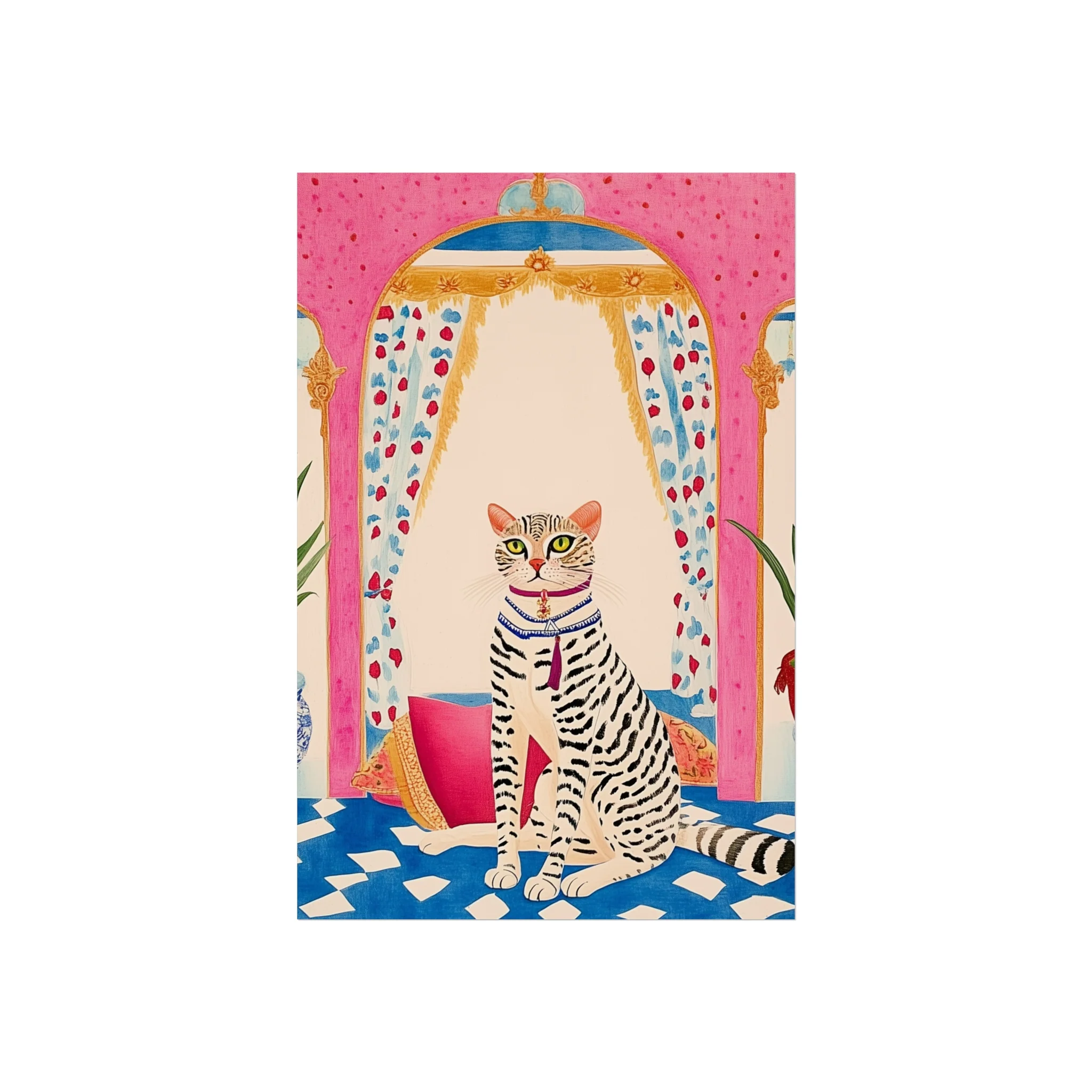 Regal Cat Fine Art Poster - Image 2
