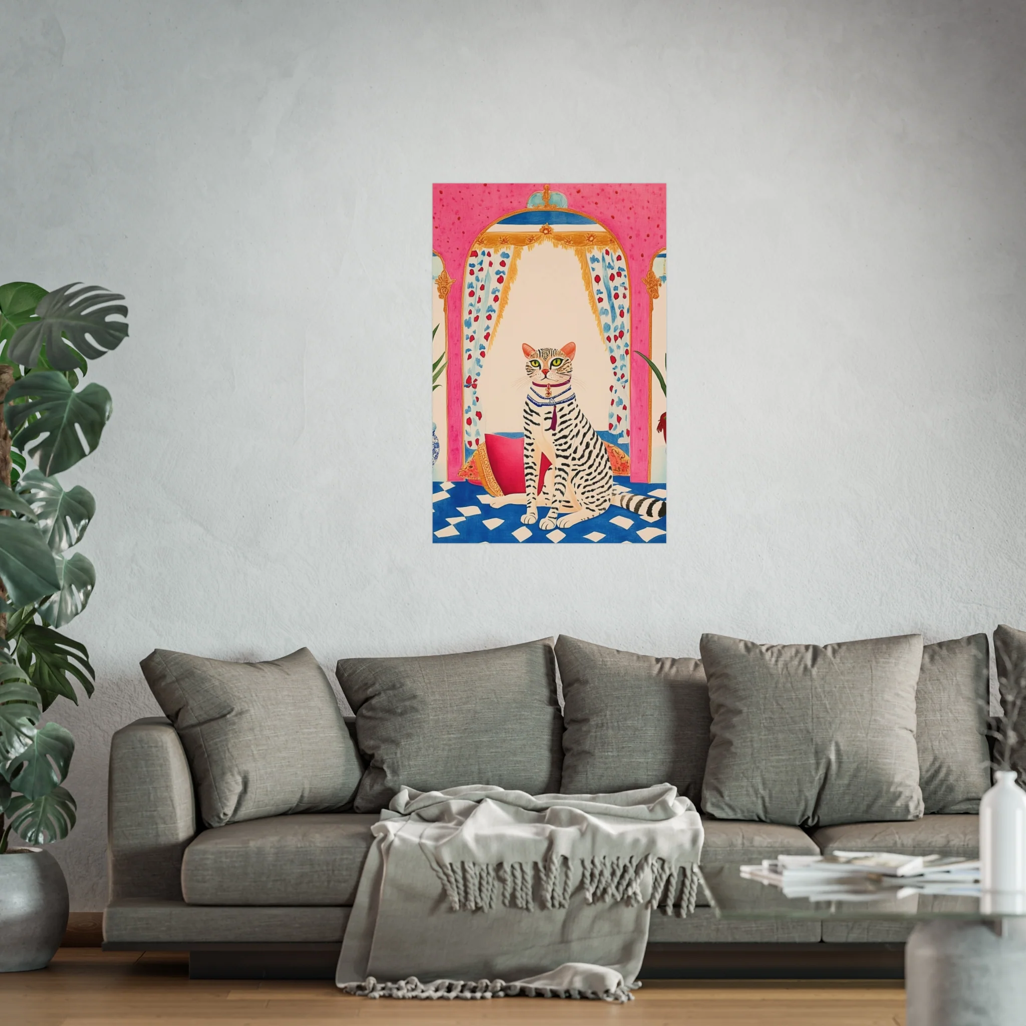 Regal Cat Fine Art Poster - Image 45