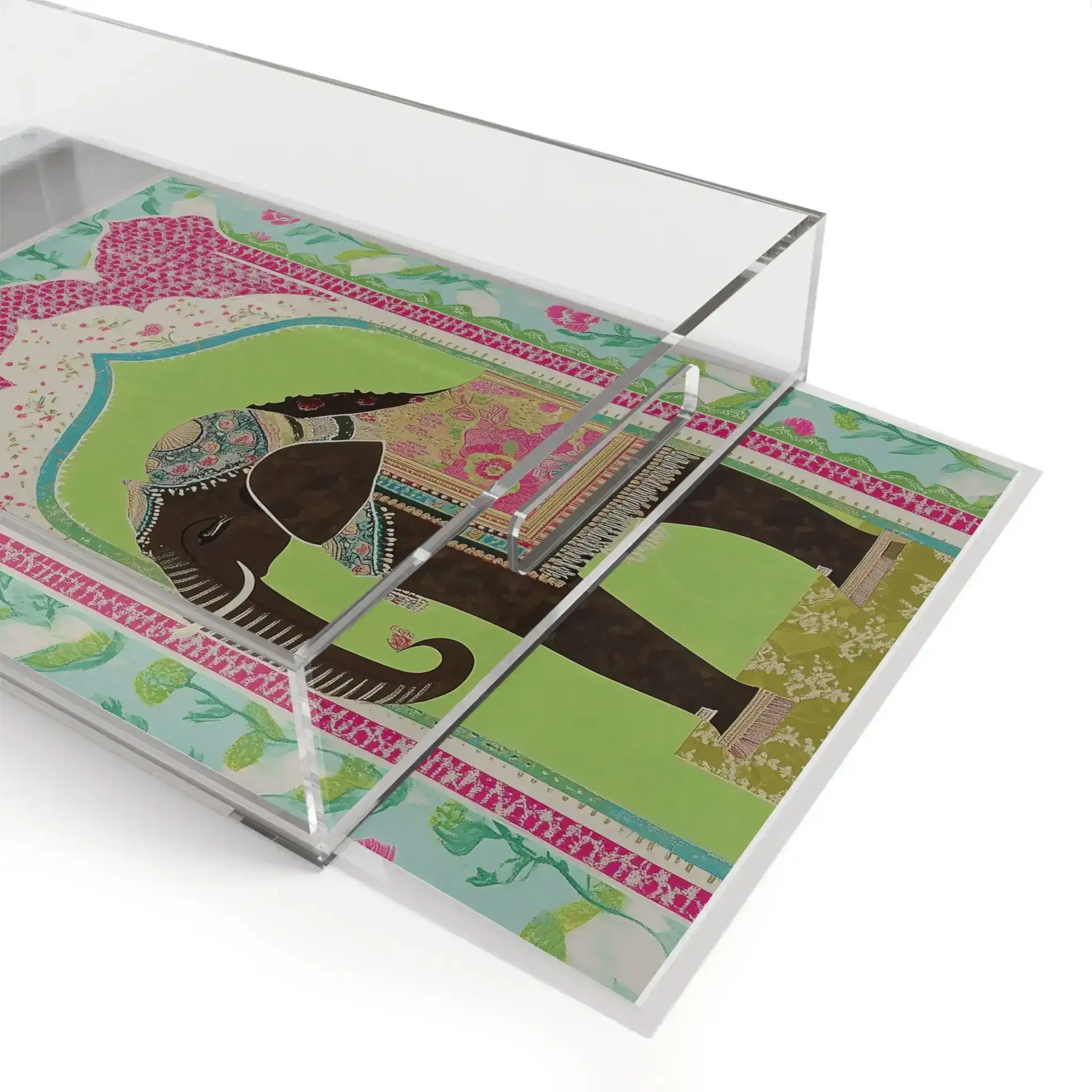 Regal Elephant Garden Serving Tray - Image 4