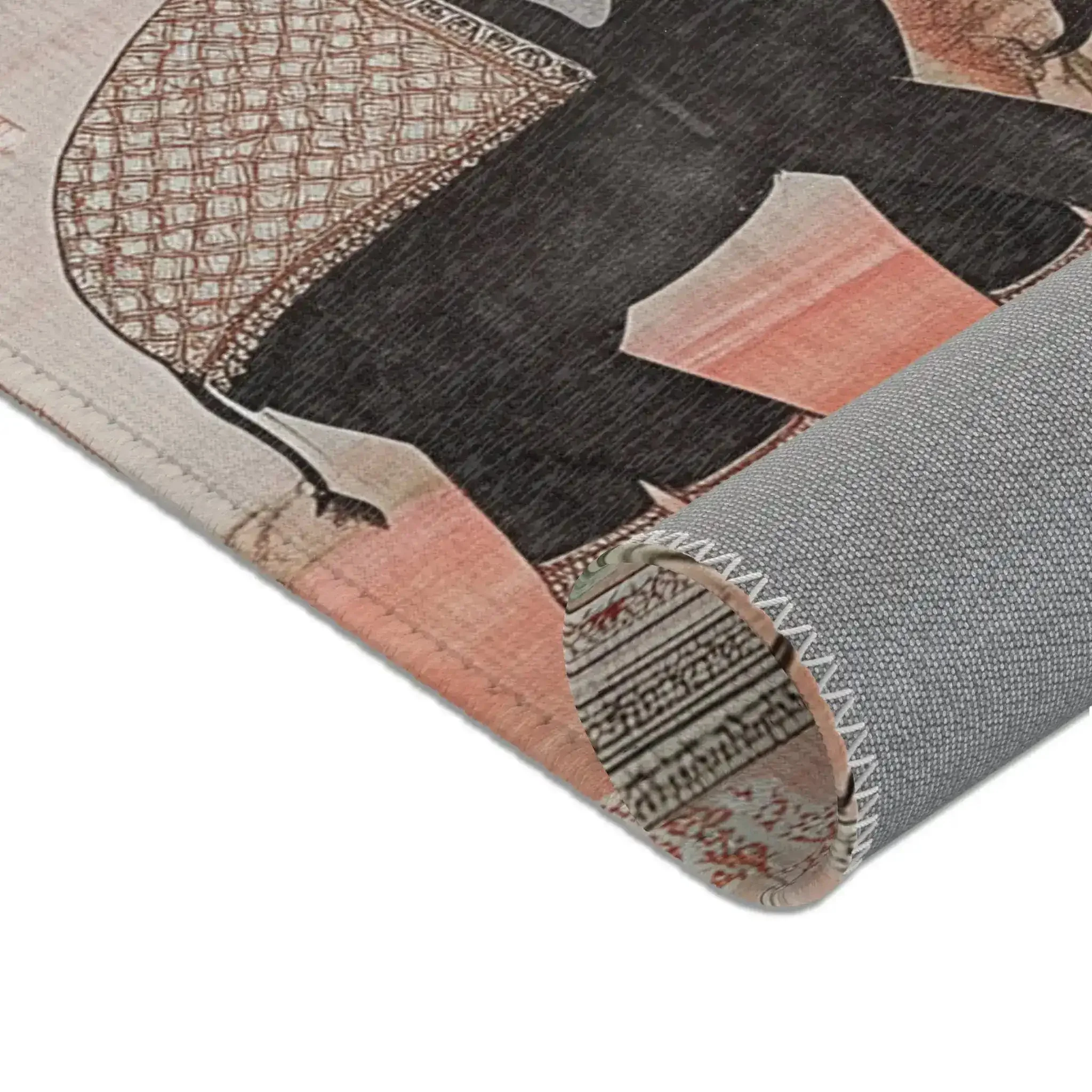 Regal Elephant Procession Accent Rug - Image 2