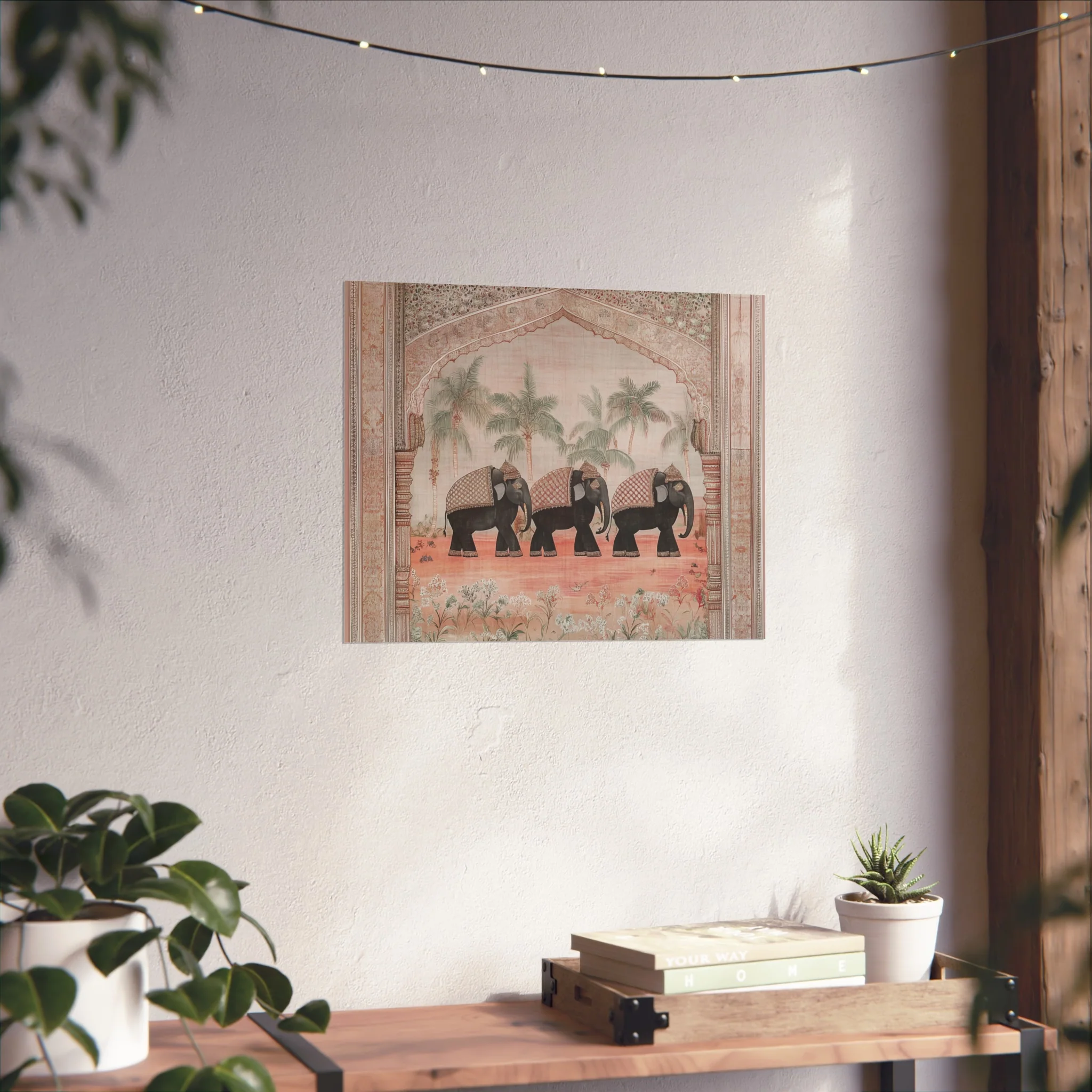 Regal Elephant Procession Fine Art Poster - Image 18