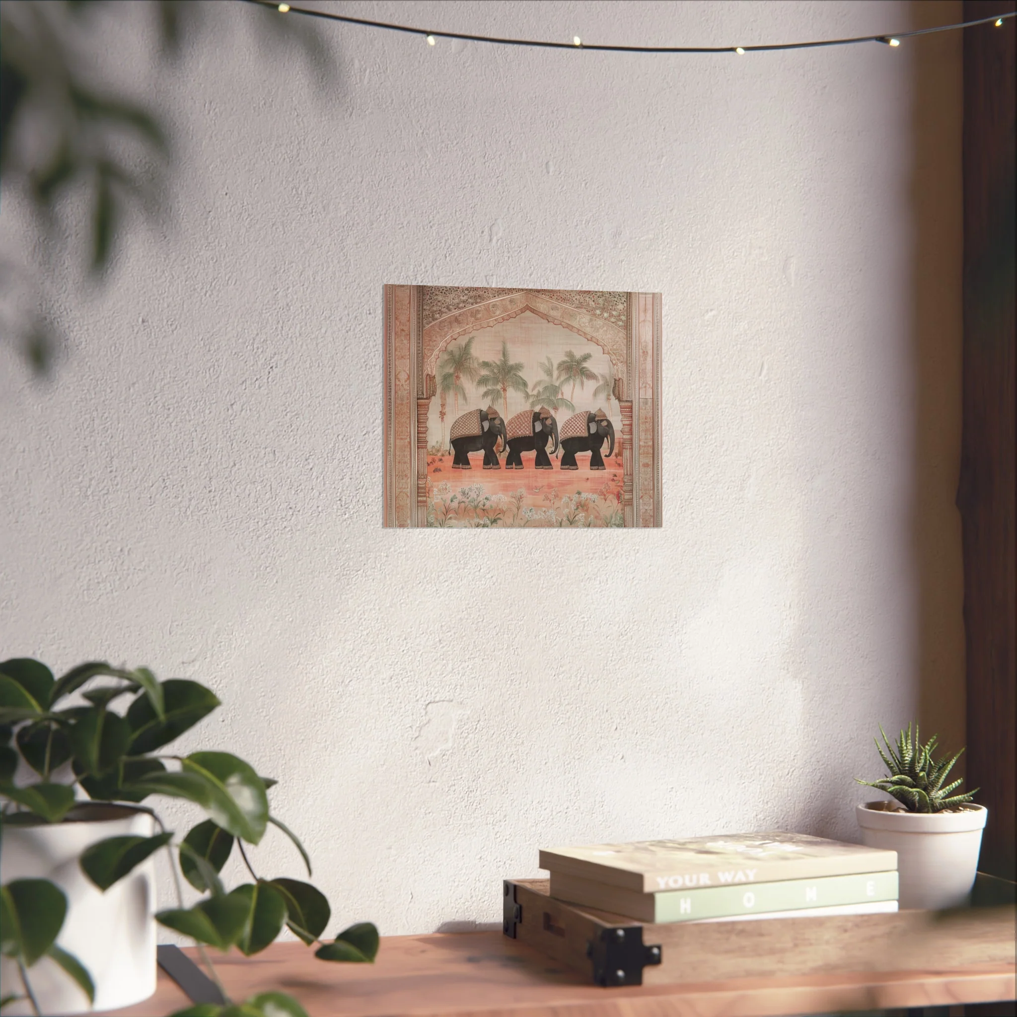 Regal Elephant Procession Fine Art Poster - Image 22