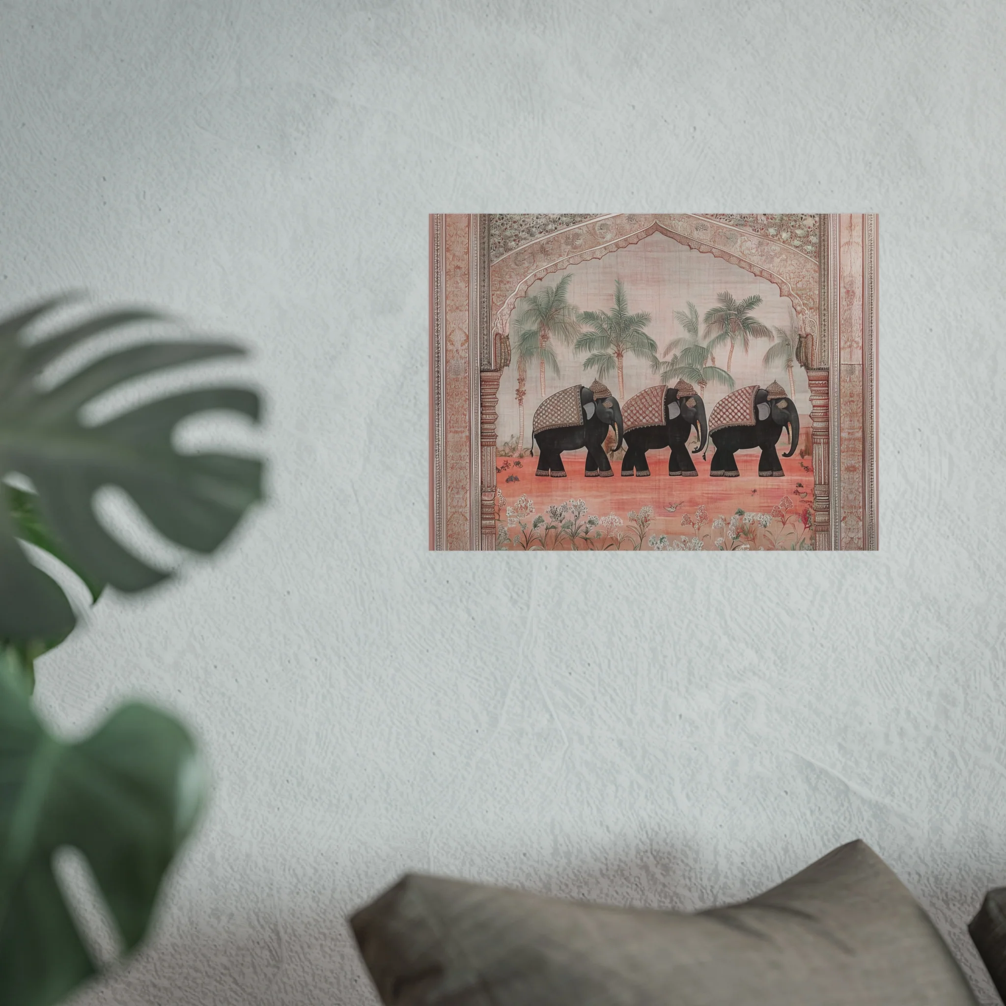 Regal Elephant Procession Fine Art Poster - Image 23