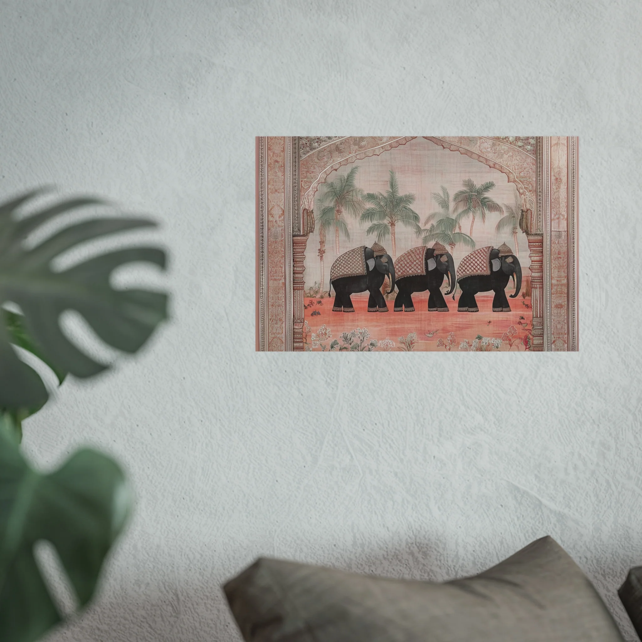 Regal Elephant Procession Fine Art Poster - Image 35
