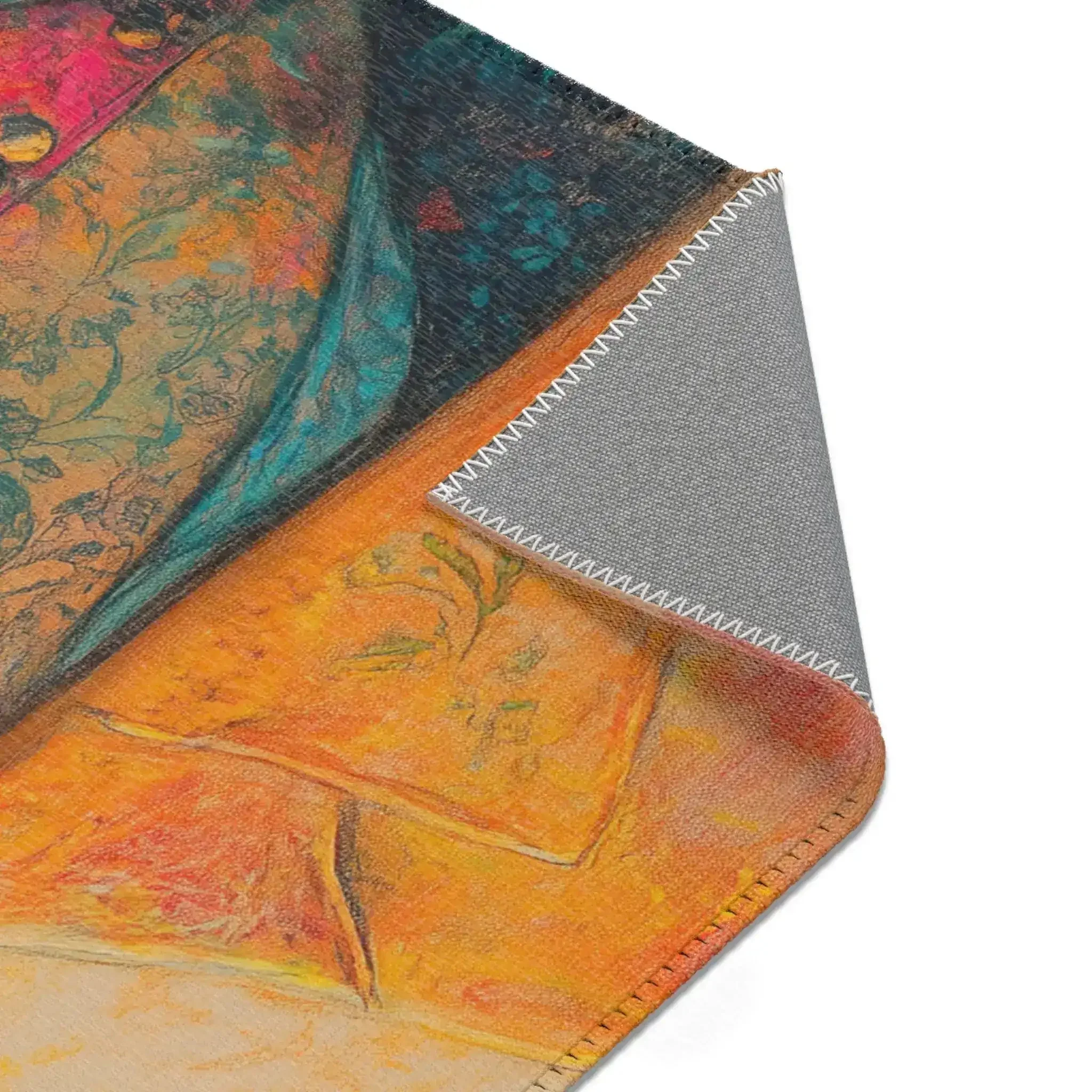 Regal Stag in Couture – Vintage Chic Accent Rug - Image 5
