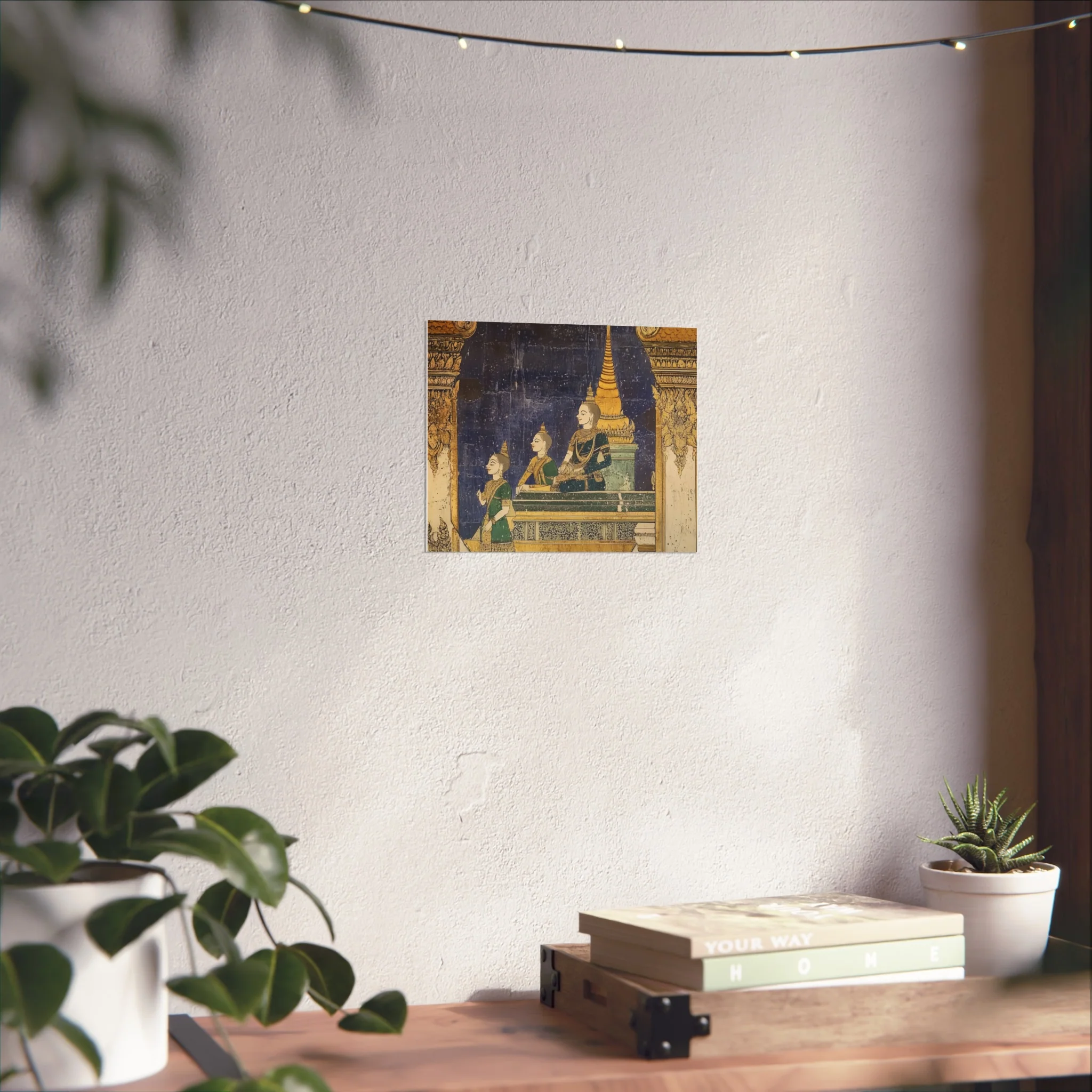 Regal Thai Mural Fine Art Poster - Image 20