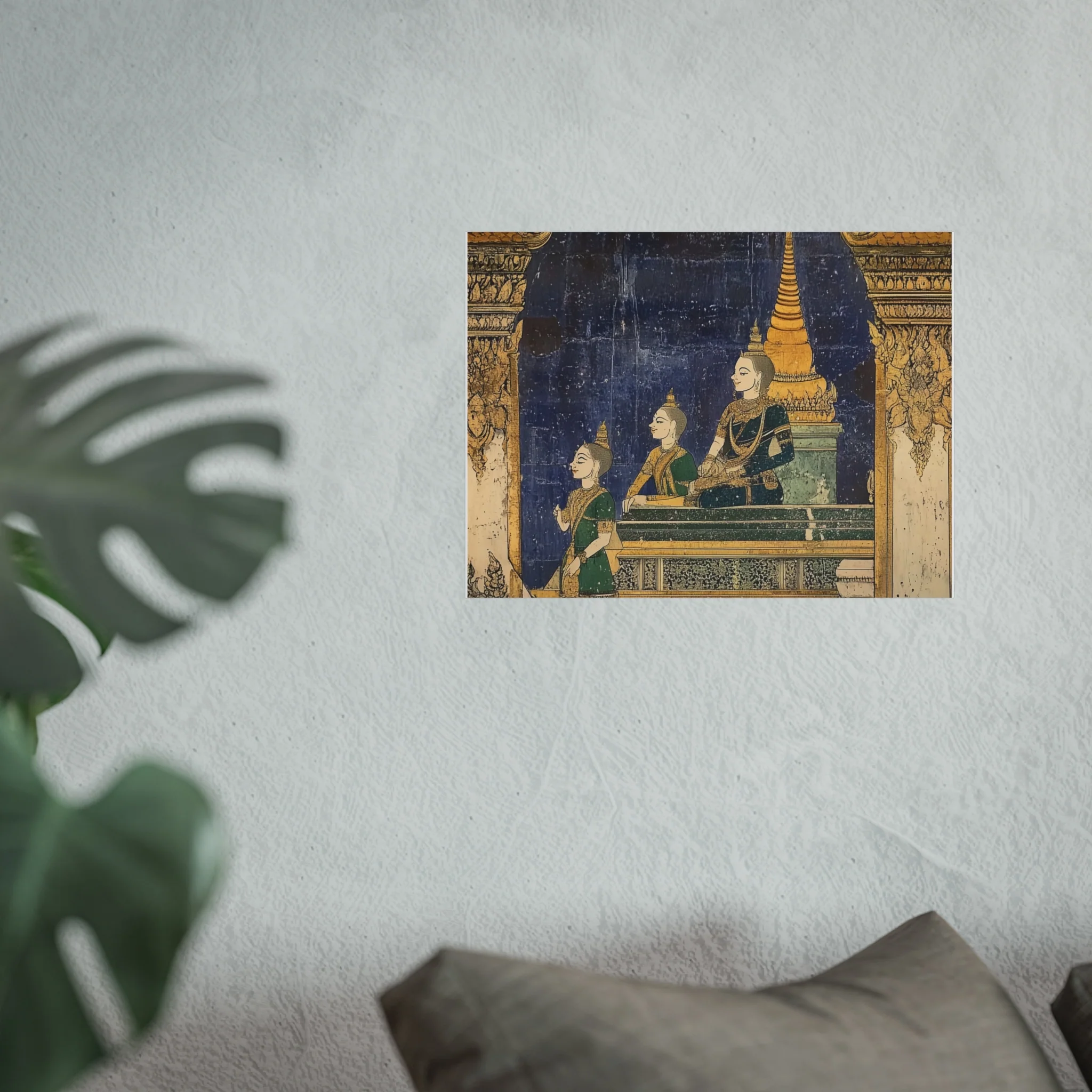 Regal Thai Mural Fine Art Poster - Image 23