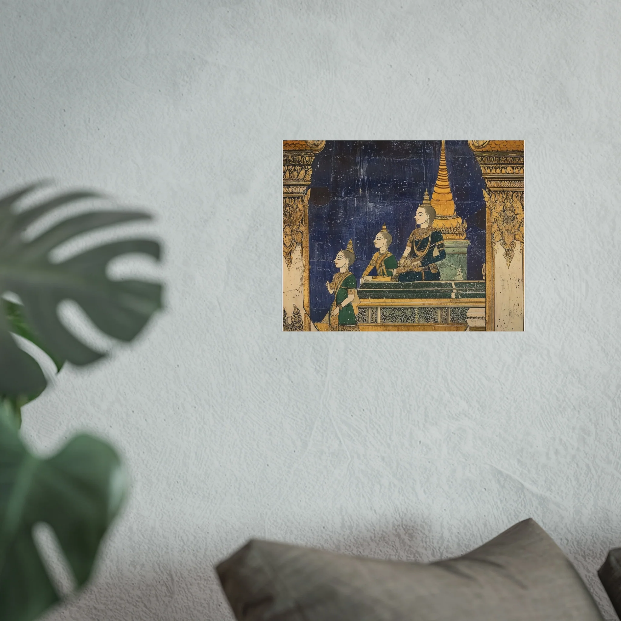 Regal Thai Mural Fine Art Poster - Image 31