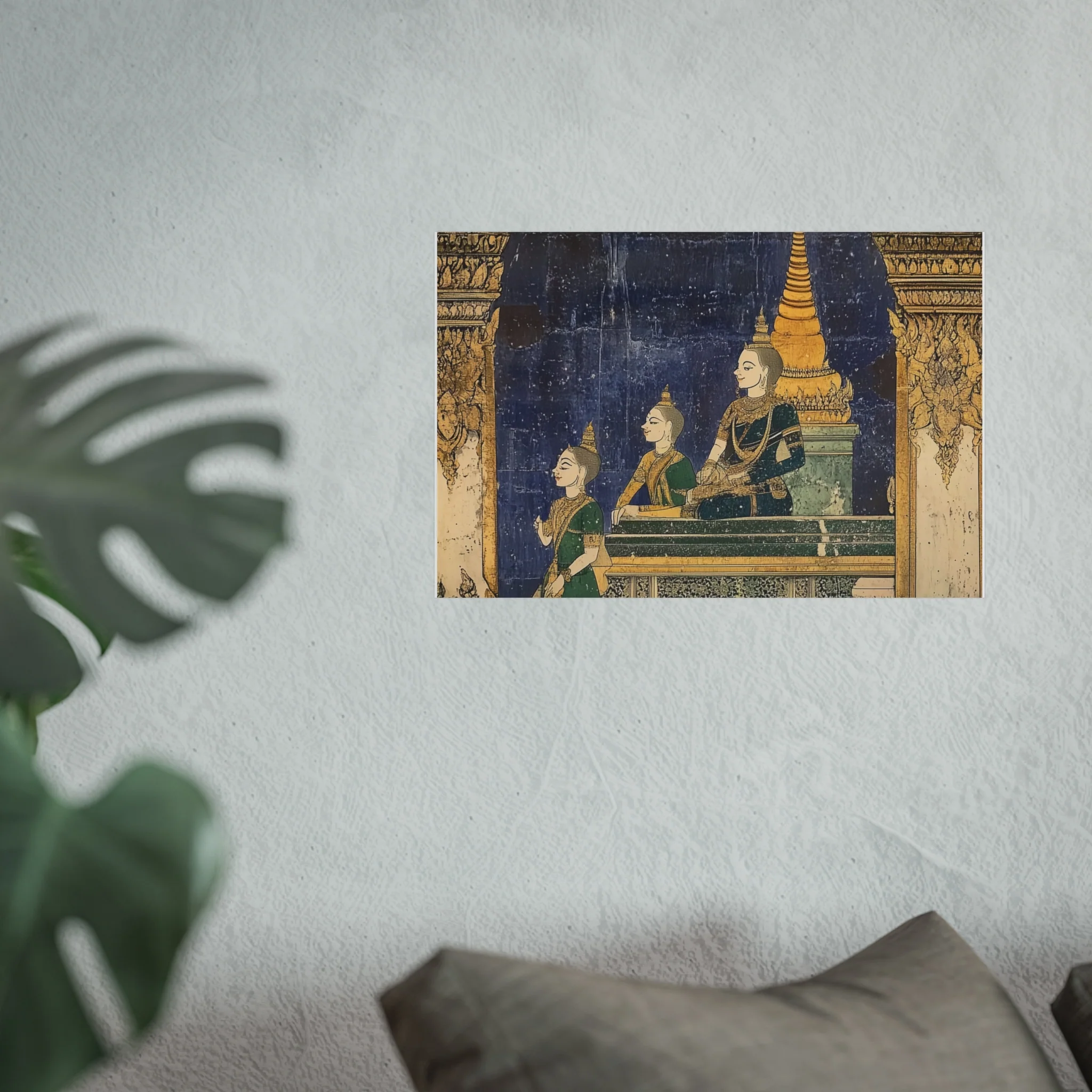 Regal Thai Mural Fine Art Poster - Image 35