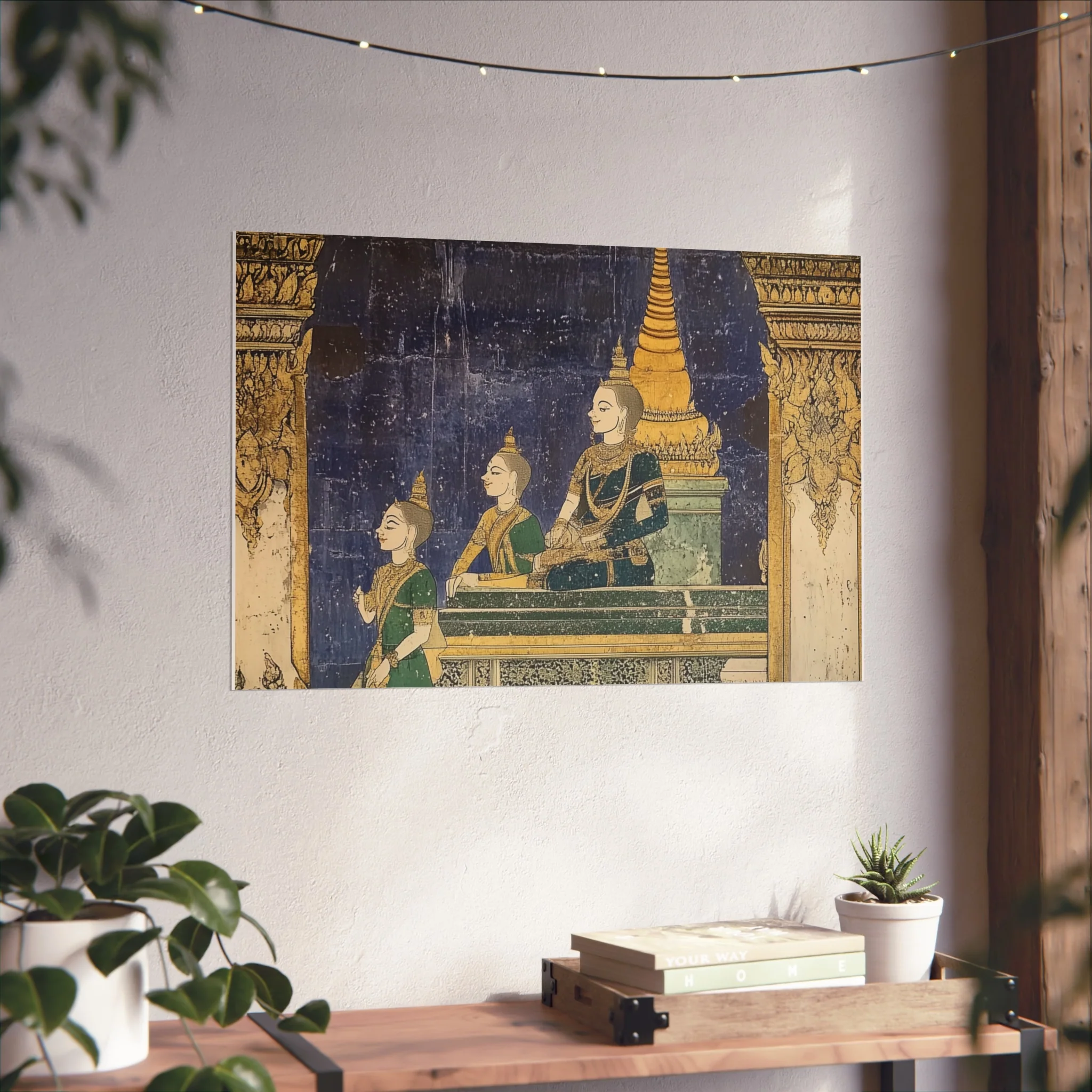 Regal Thai Mural Fine Art Poster - Image 40