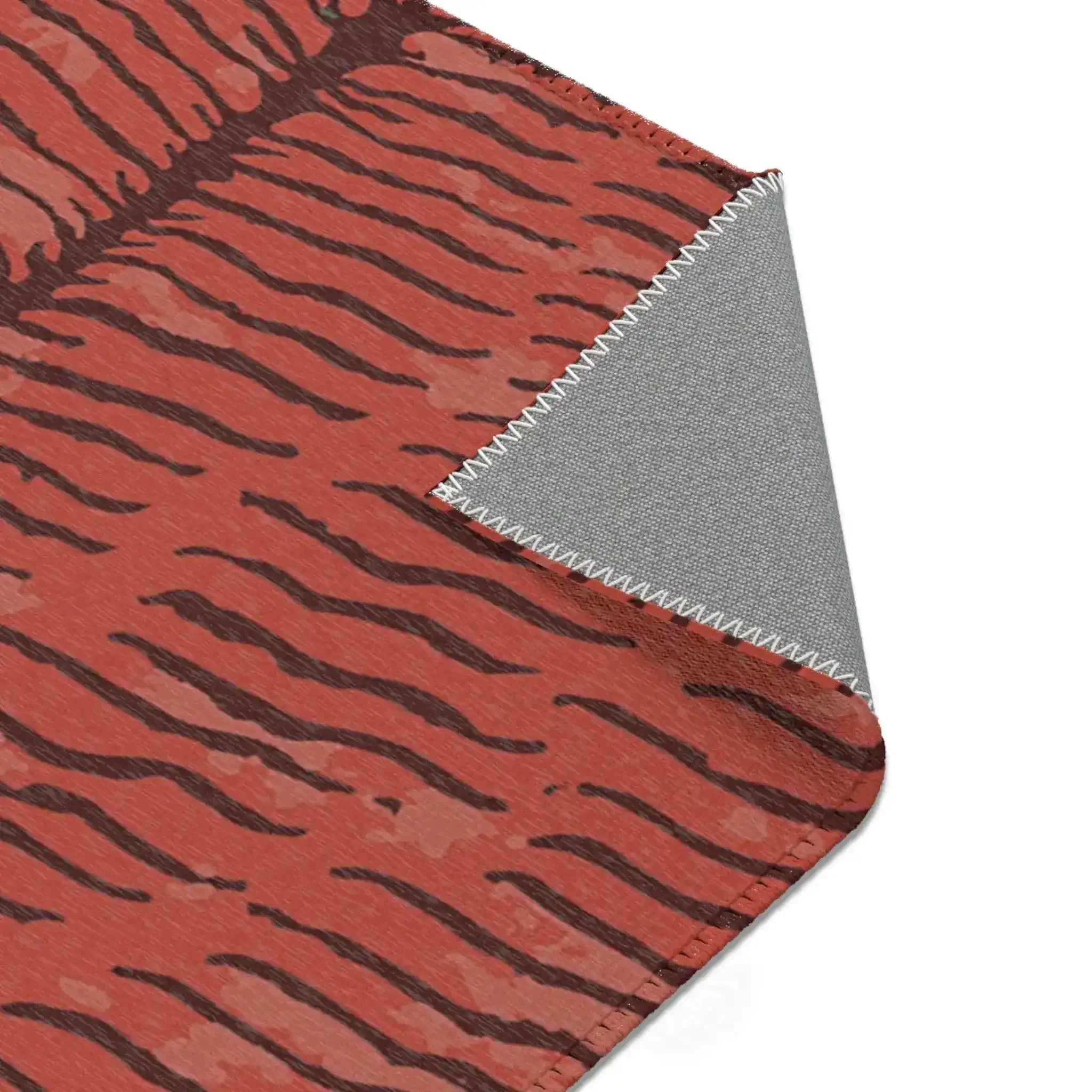 Regal Tiger Tapestry Accent Rug - Image 5