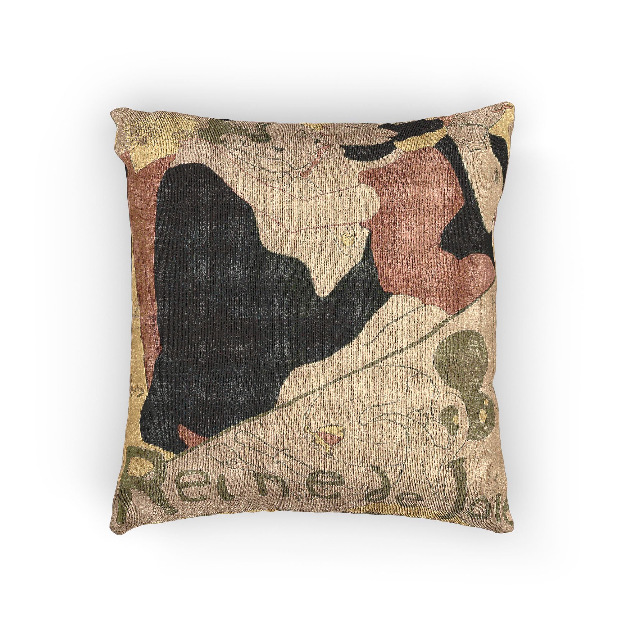 reine-de-joie-toulouse-lautrec | Woven Pillow
