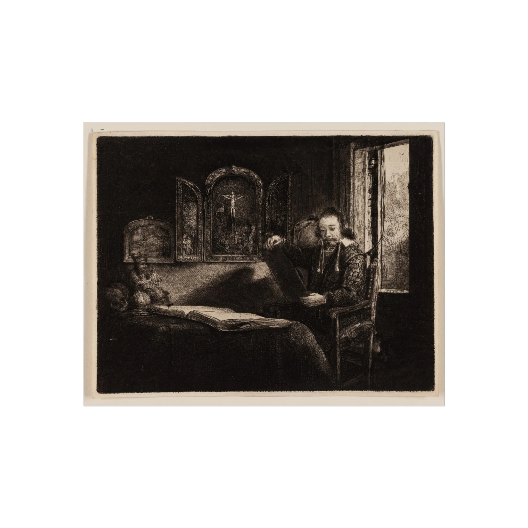 Rembrandt van Rijn - Abraham Francen, Apothecary | Fine Art Poster