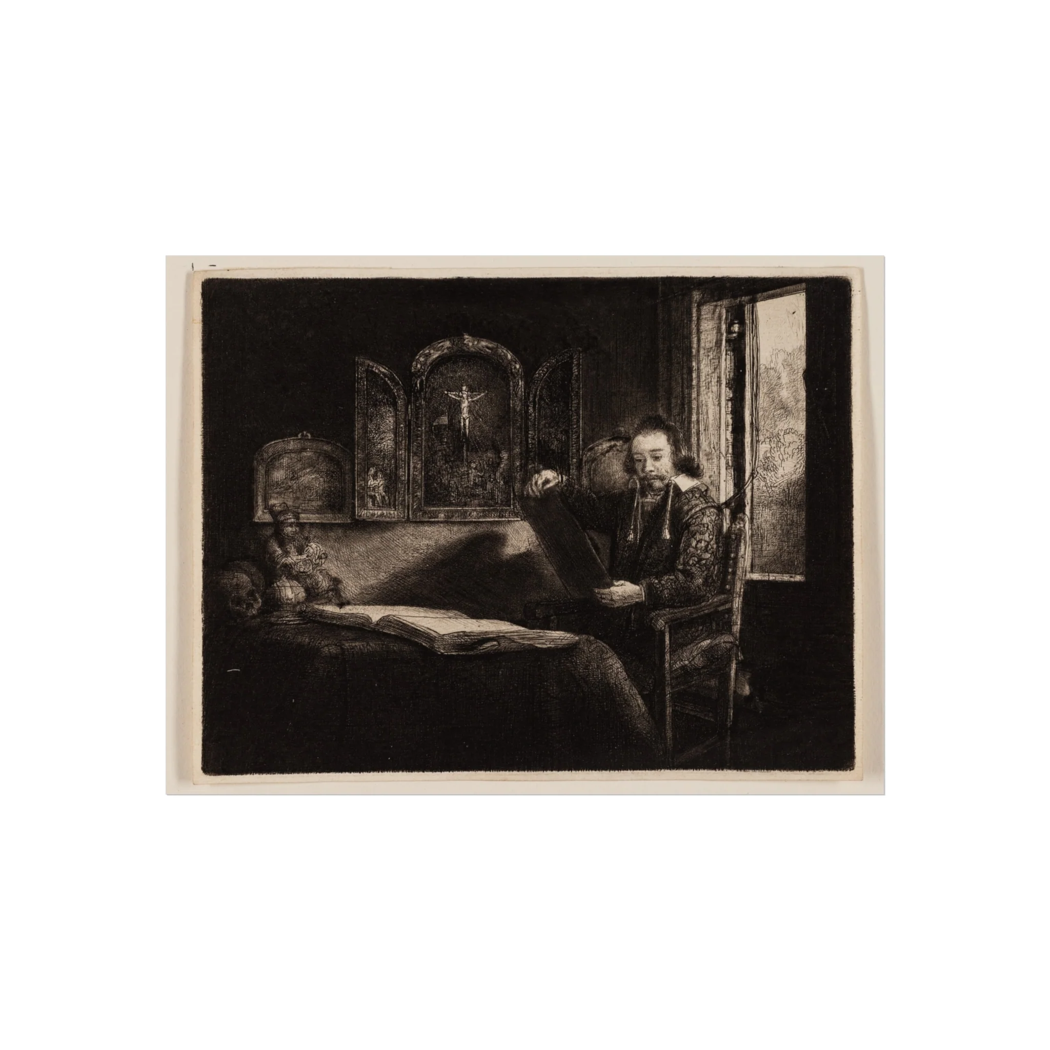 Rembrandt van Rijn - Abraham Francen, Apothecary | Fine Art Poster - Image 3