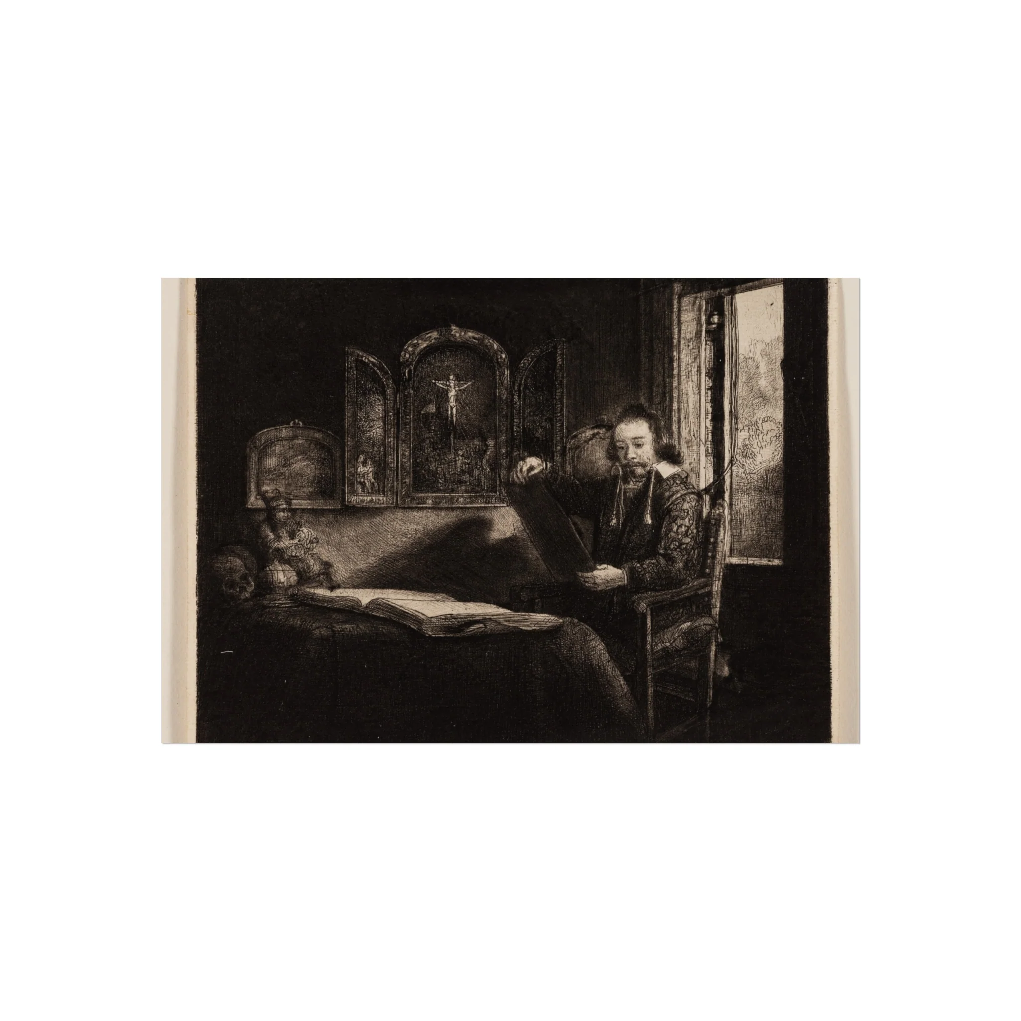 Rembrandt van Rijn - Abraham Francen, Apothecary | Fine Art Poster - Image 4