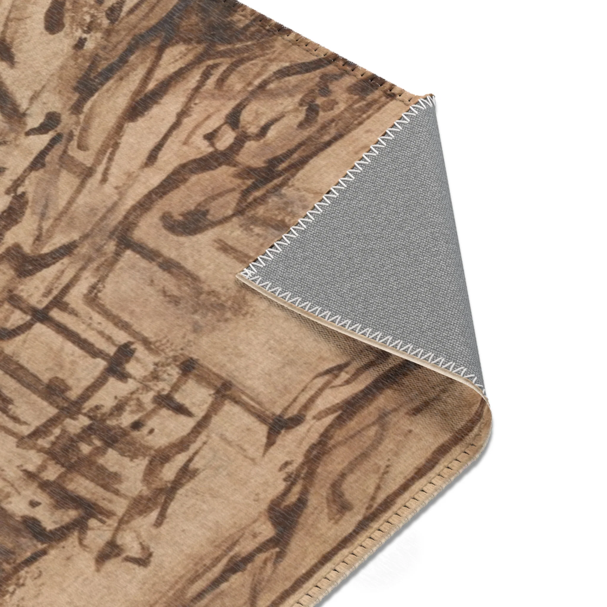 Rembrandt van Rijn - Kostverloren Castle in Decay | Area Rug - Image 17
