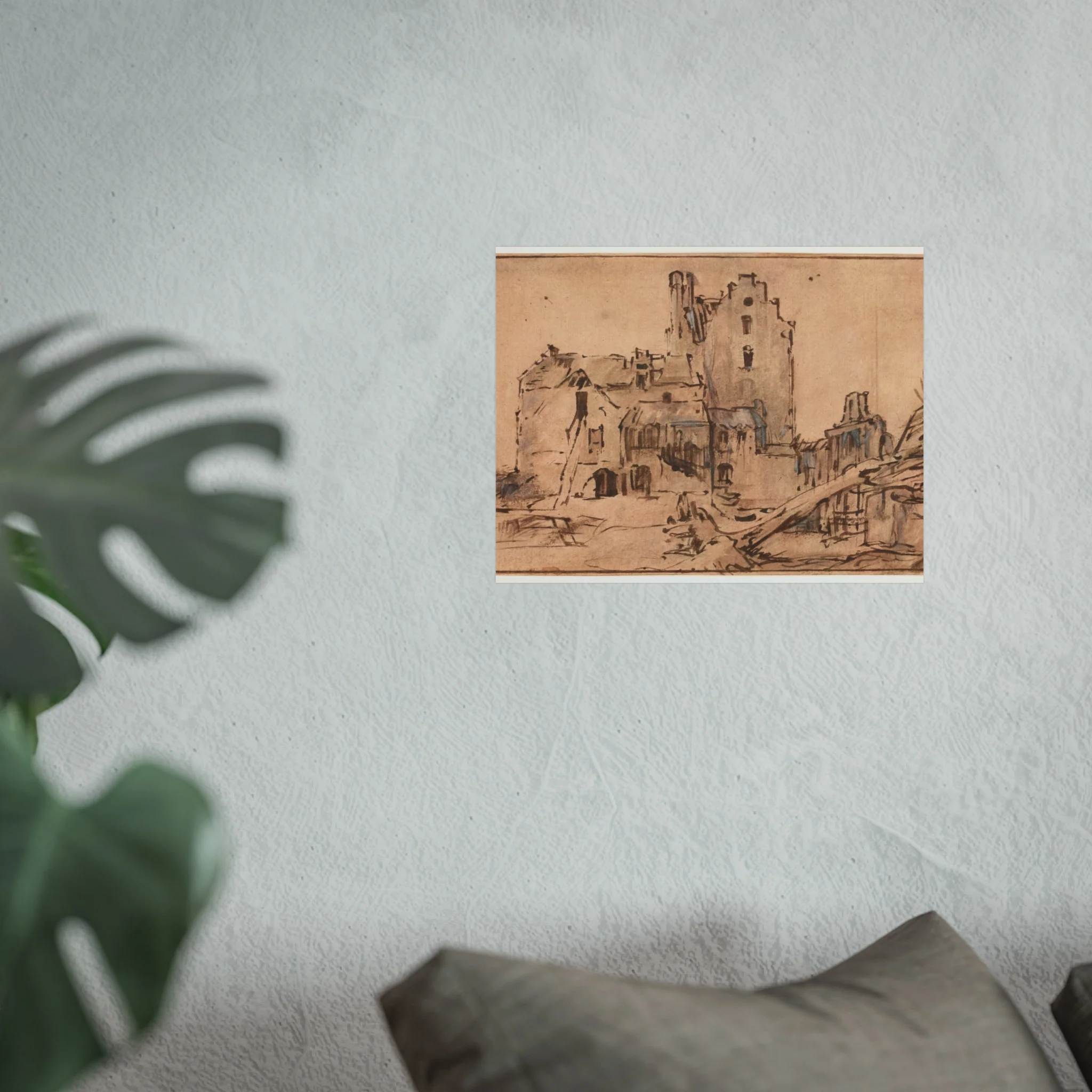 Rembrandt van Rijn - Kostverloren Castle in Decay | Fine Art Poster - Image 5