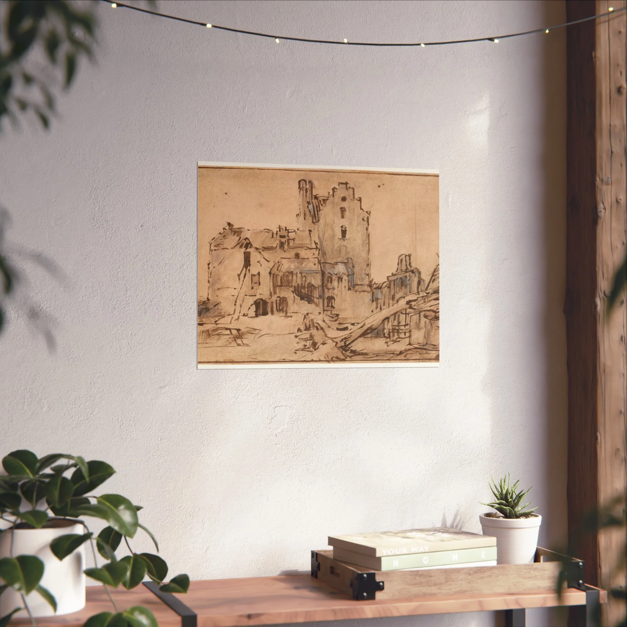 Rembrandt van Rijn - Kostverloren Castle in Decay | Fine Art Poster - Image 8