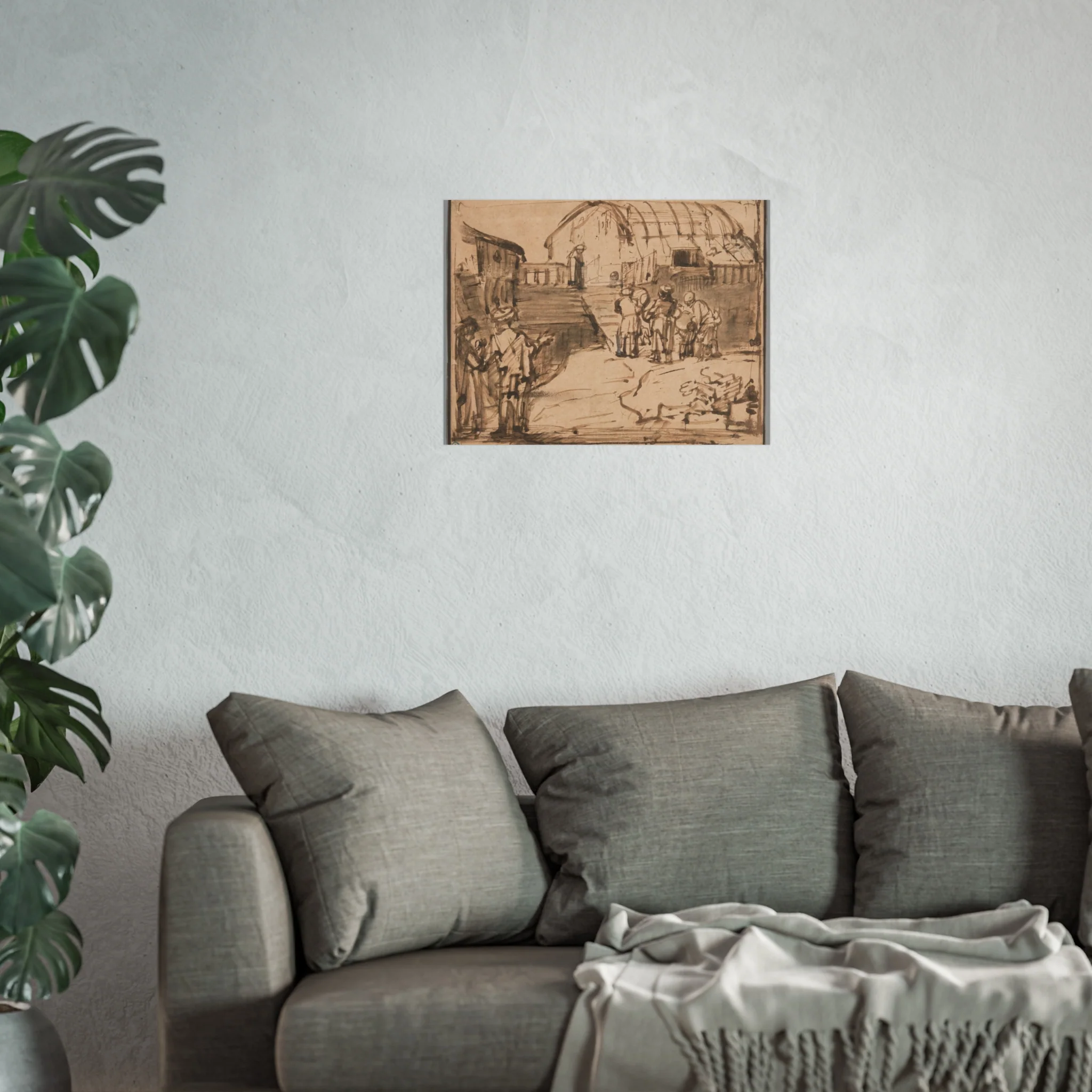 Rembrandt van Rijn - Noah's Ark | Fine Art Poster - Image 9