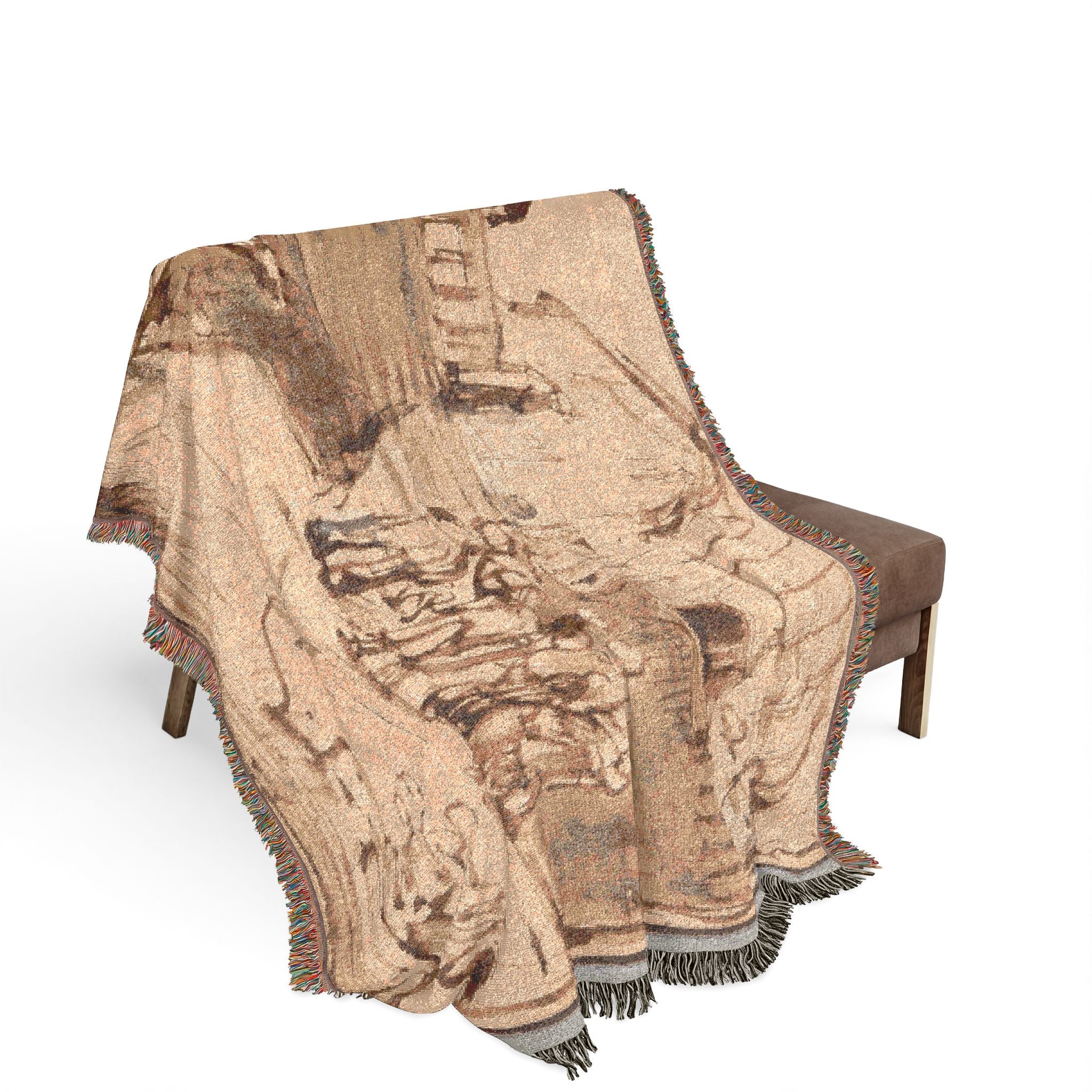 Rembrandt van Rijn - Noah's Ark | Woven Tapestry Blanket - Image 3