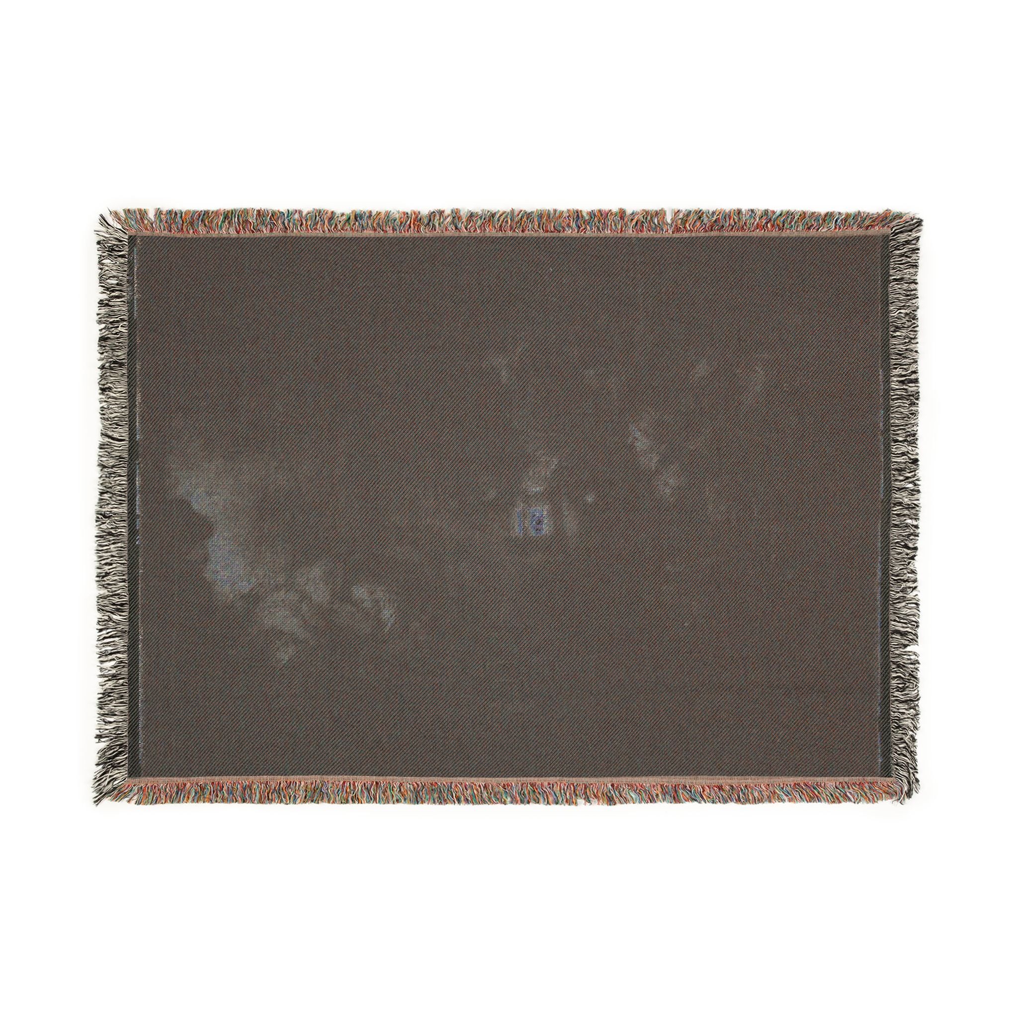 Rembrandt van Rijn - The Adoration of the Shepherds A Night Piece | Woven Tapestry Blanket - Image 4