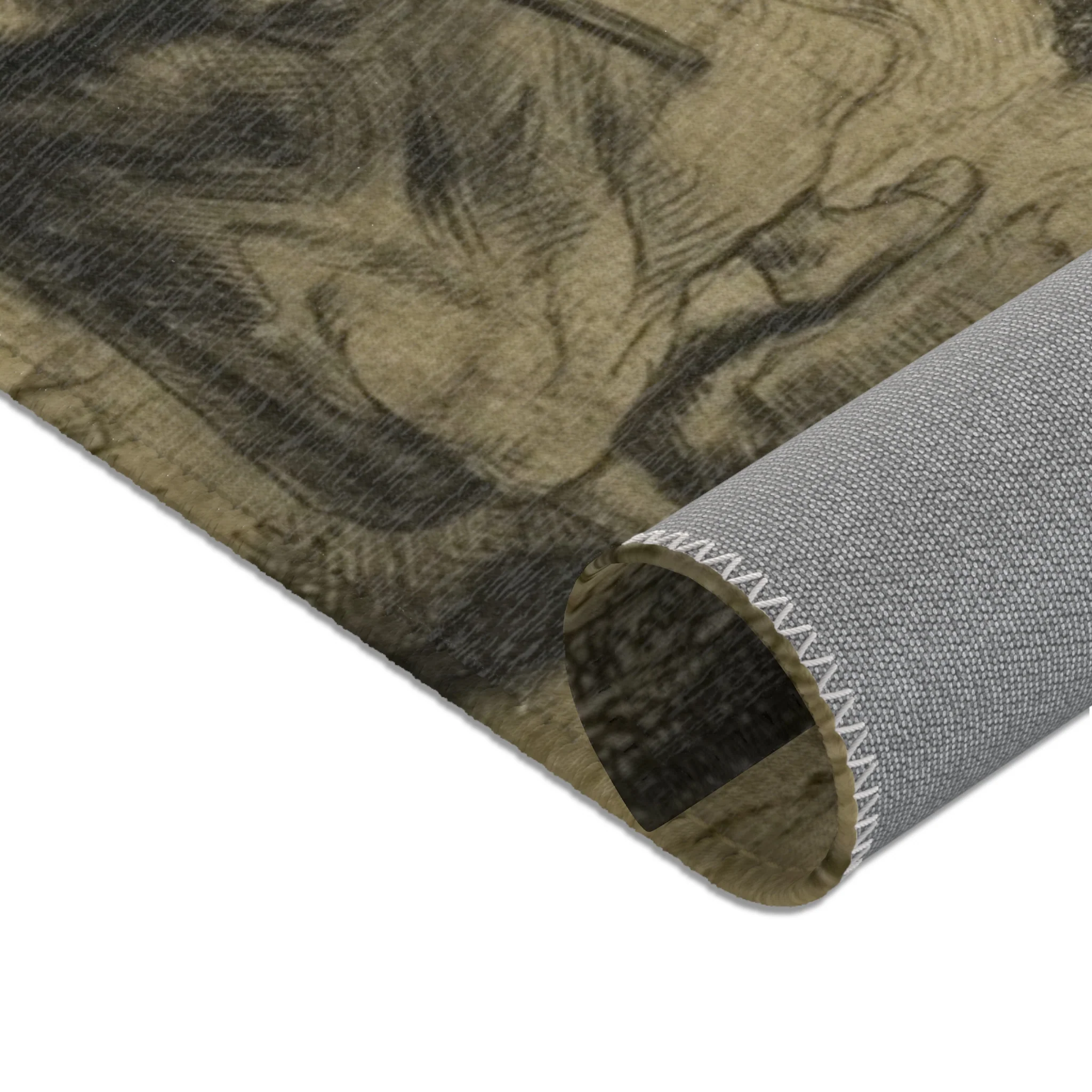 Rembrandt van Rijn - The Hundred Guilder Print | Area Rug - Image 12