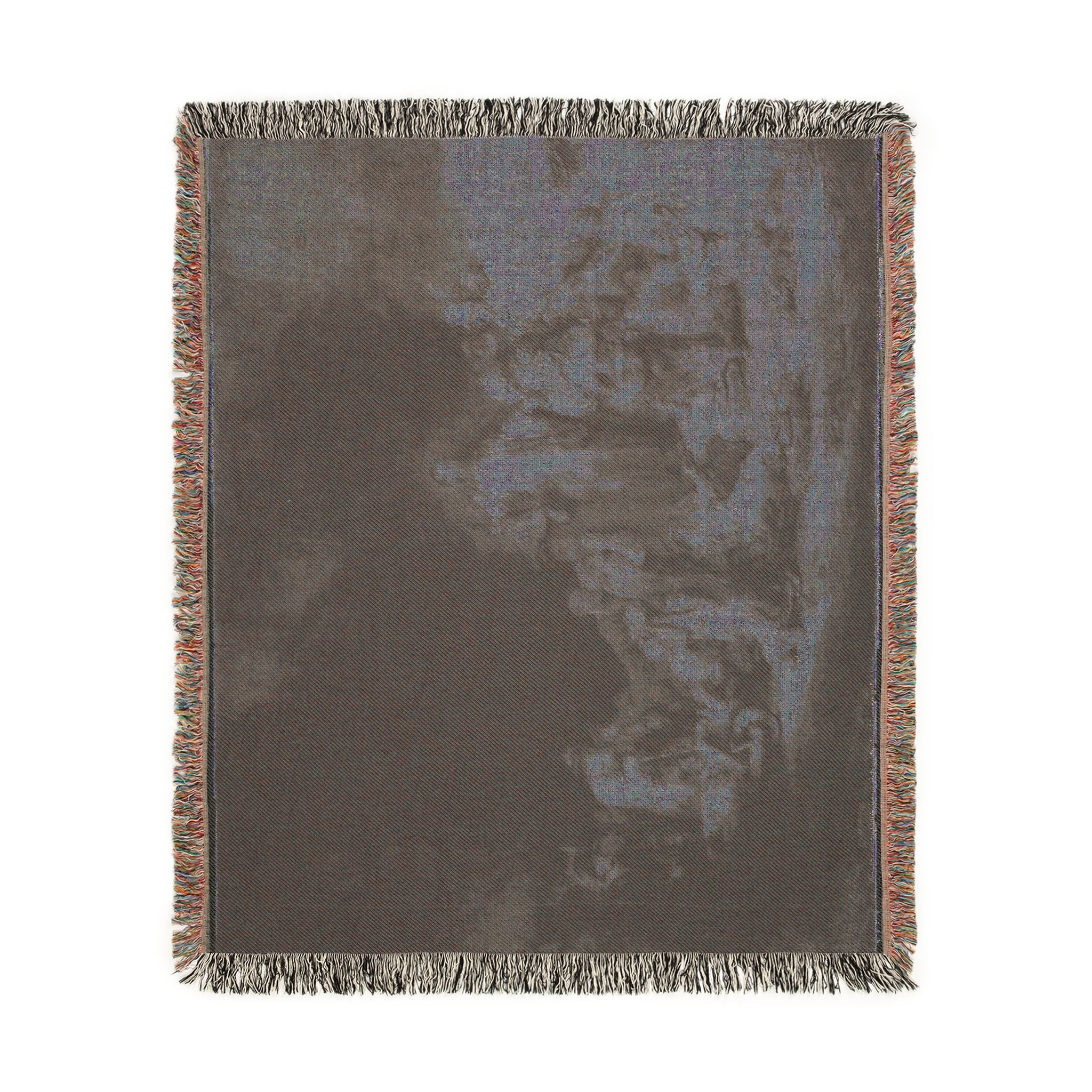 Rembrandt van Rijn - The Hundred Guilder Print | Woven Tapestry Blanket - Image 9