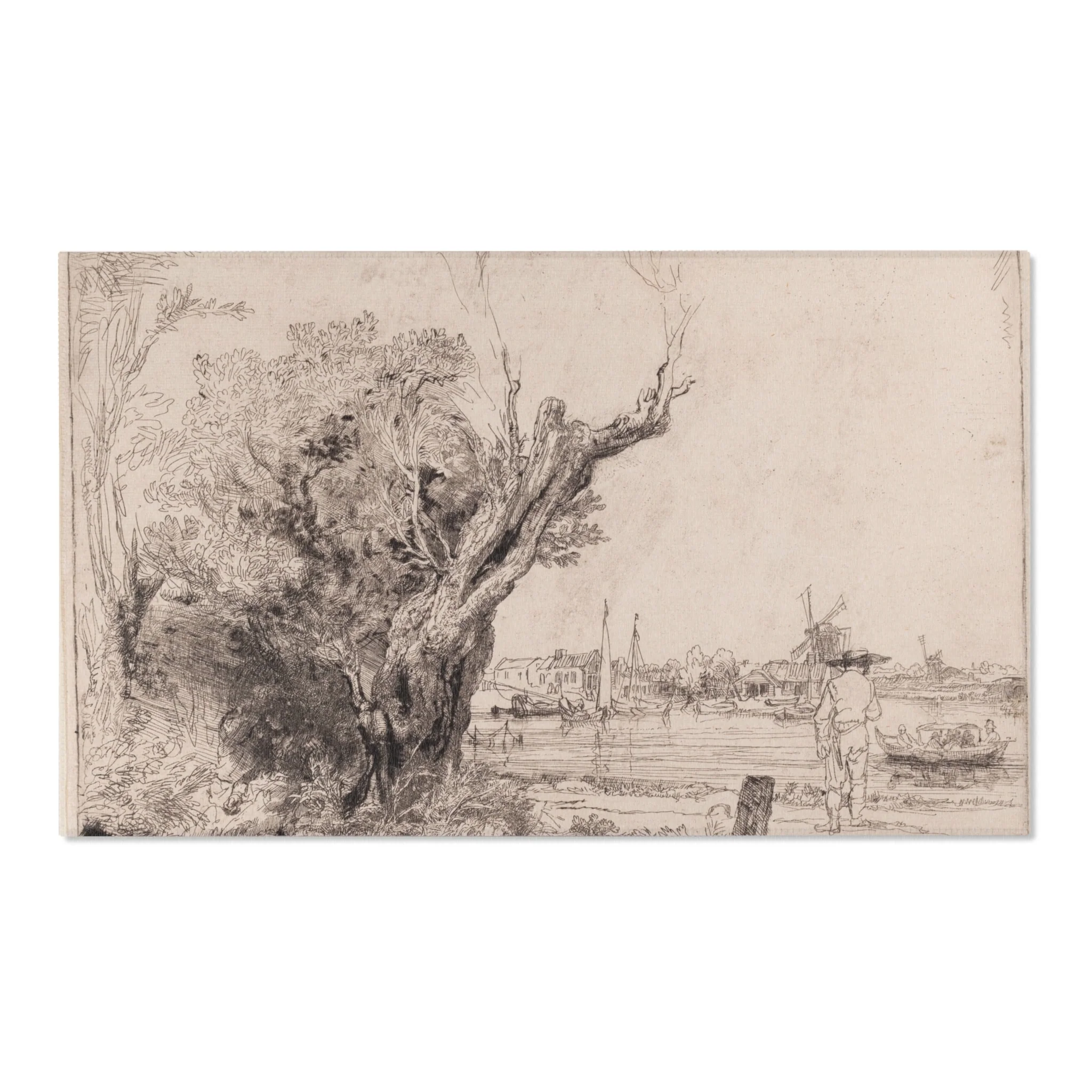 Rembrandt van Rijn - The Omval | Area Rug - Image 5