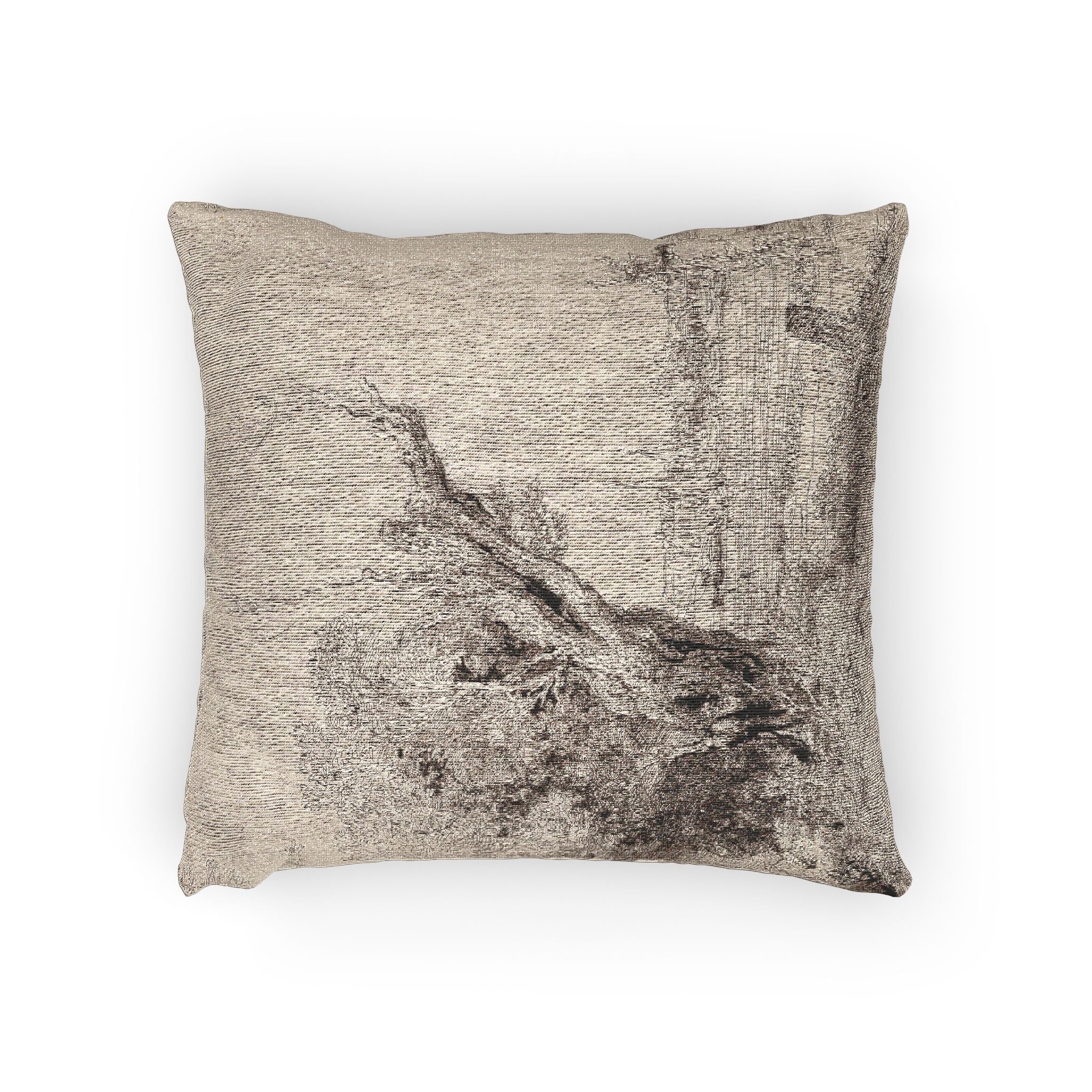 Rembrandt van Rijn - The Omval | Woven Pillow - Image 2