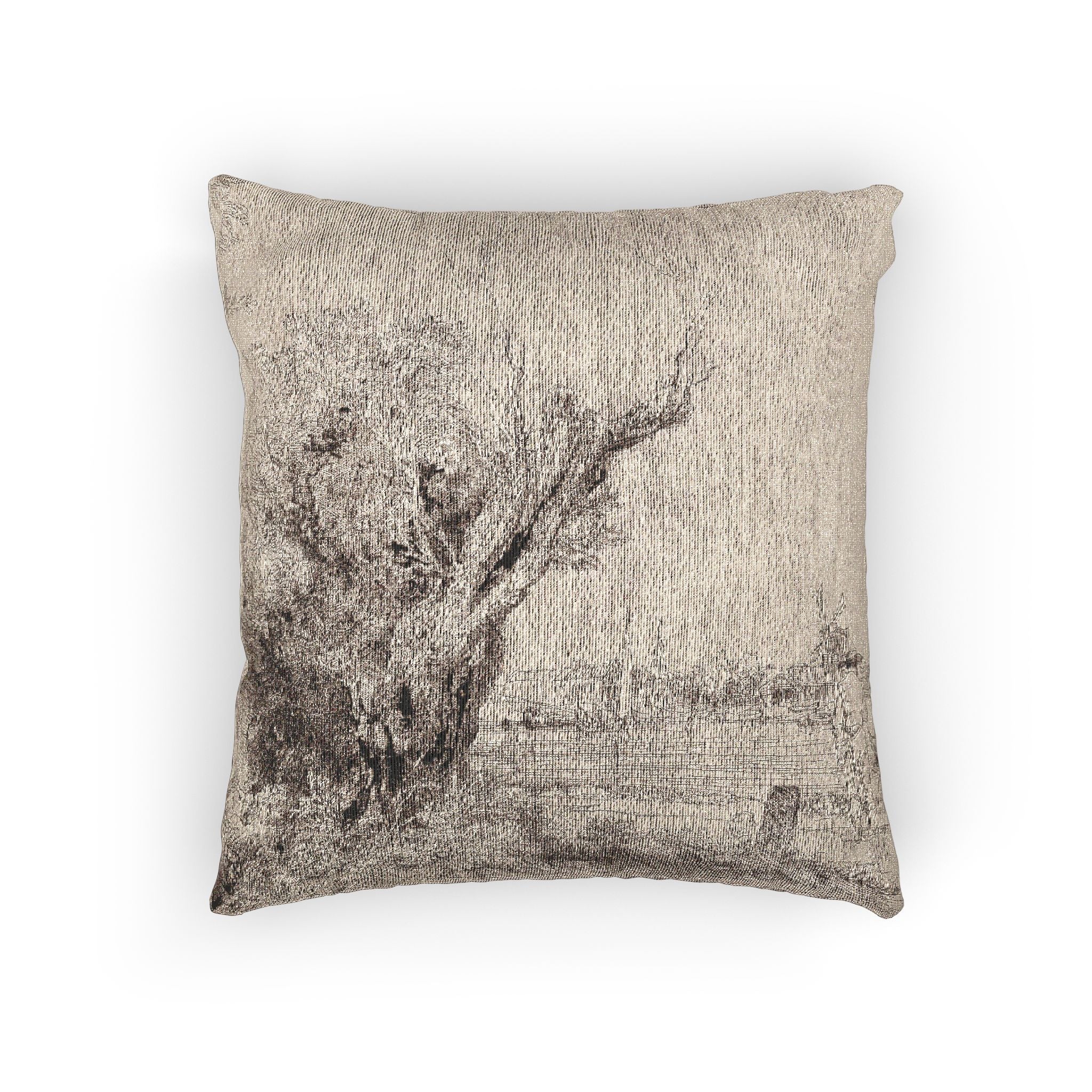 Rembrandt van Rijn - The Omval | Woven Pillow - Image 3