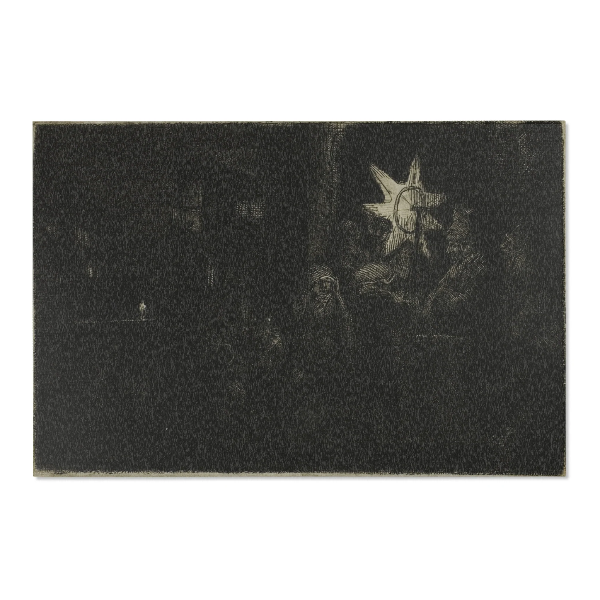 Rembrandt van Rijn - The Star of the Kings A Night Piece | Area Rug - Image 6