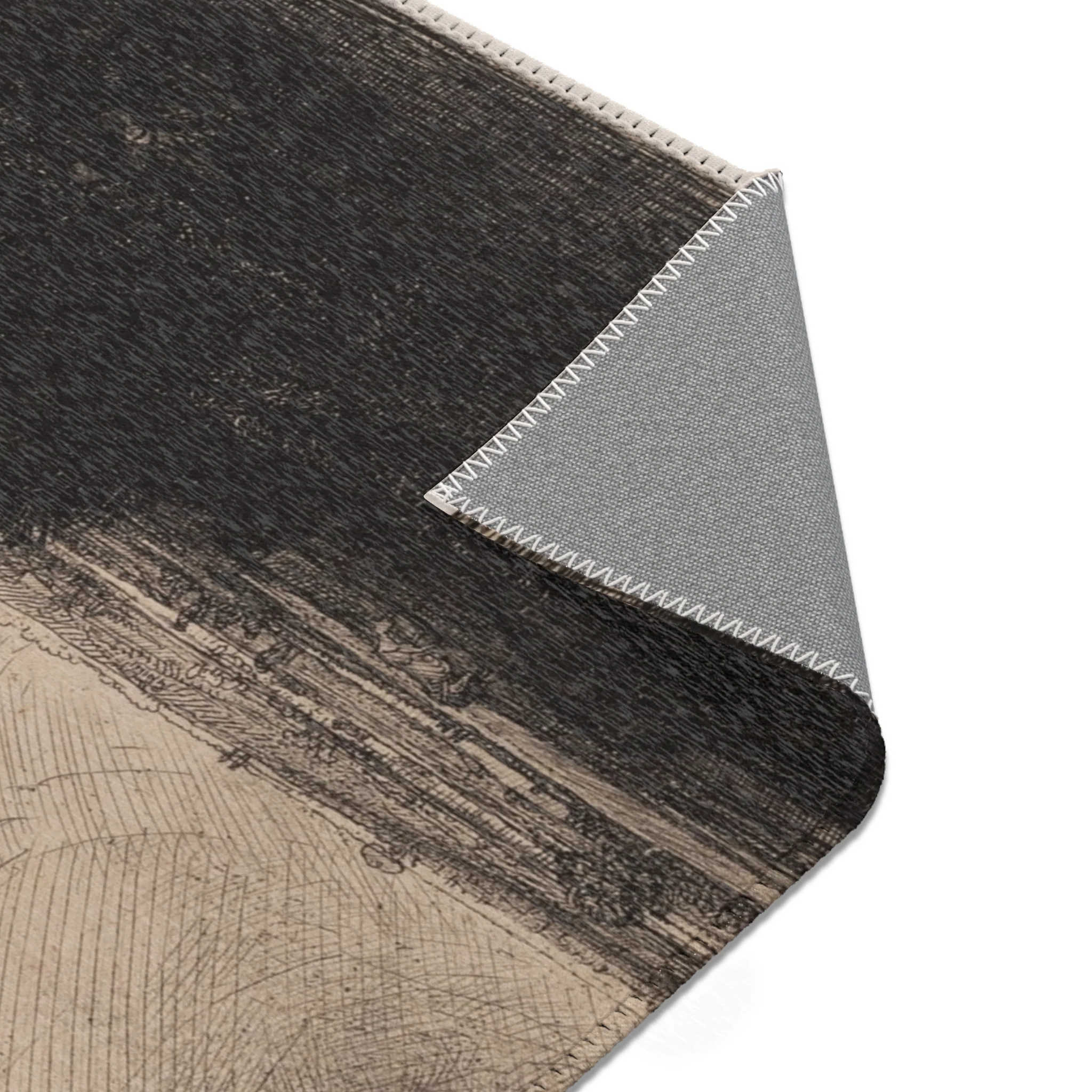 Rembrandt van Rijn - The Three Trees | Area Rug - Image 9