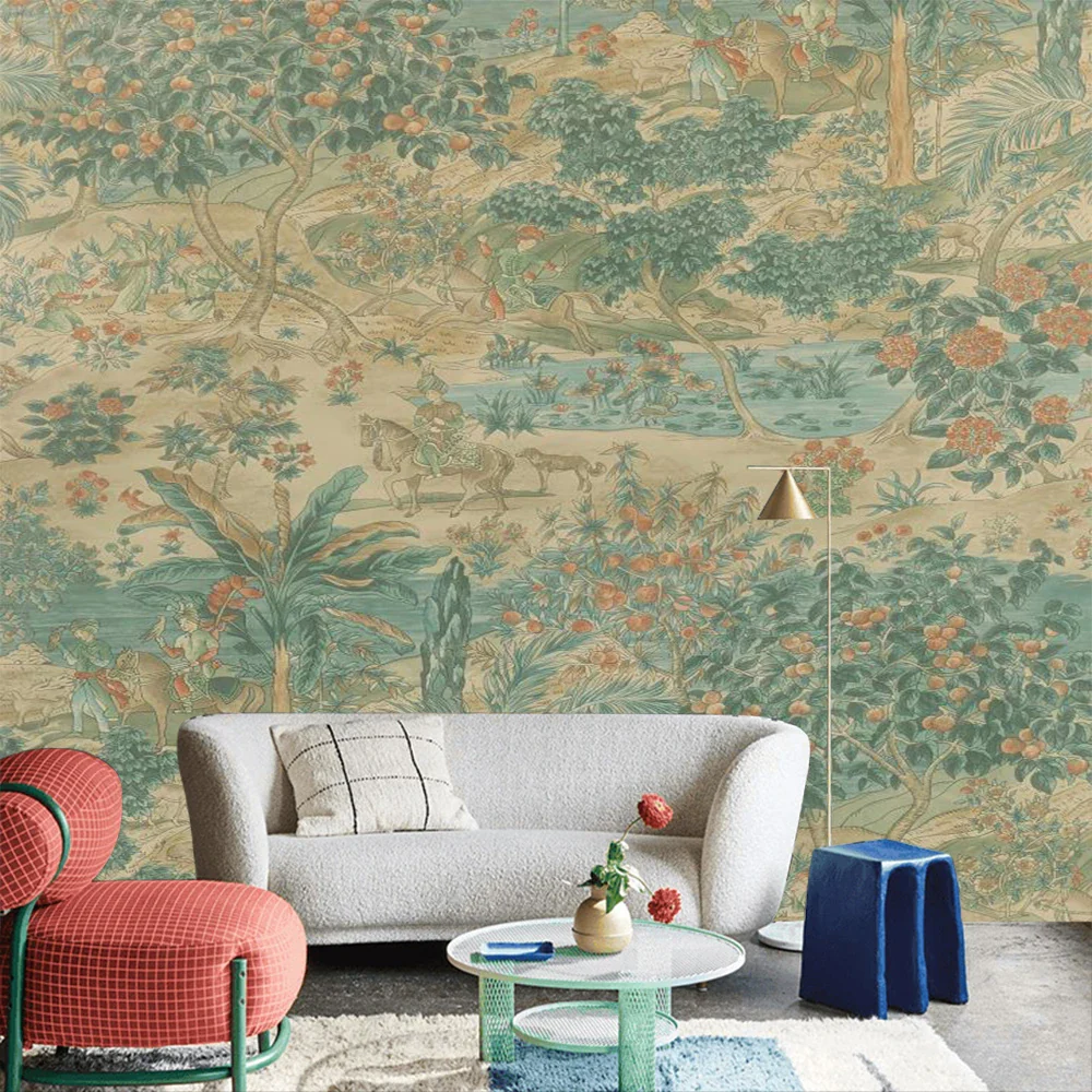Retro French Mural - Image 4