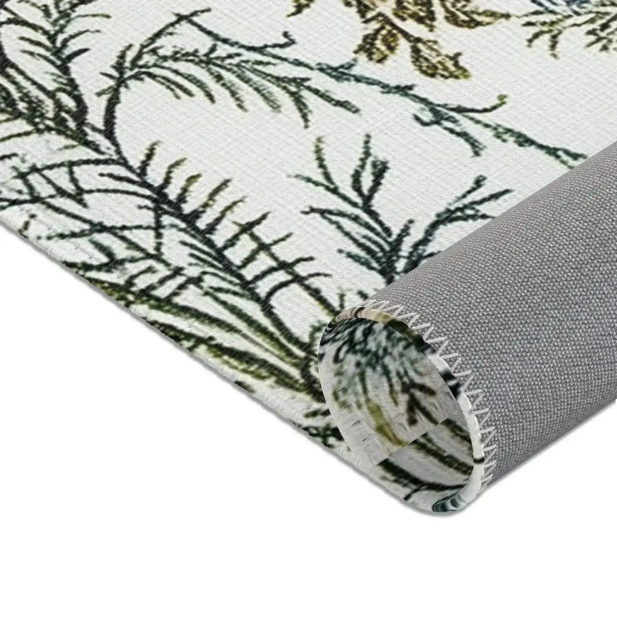 Rococo Garden Tapestry Accent Rug - Image 7