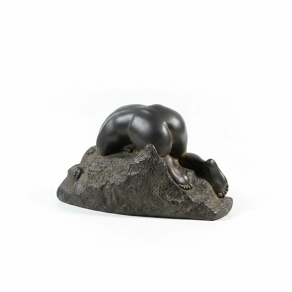 Rodin 'Danaïd' Museum Replica Sculpture - Image 5