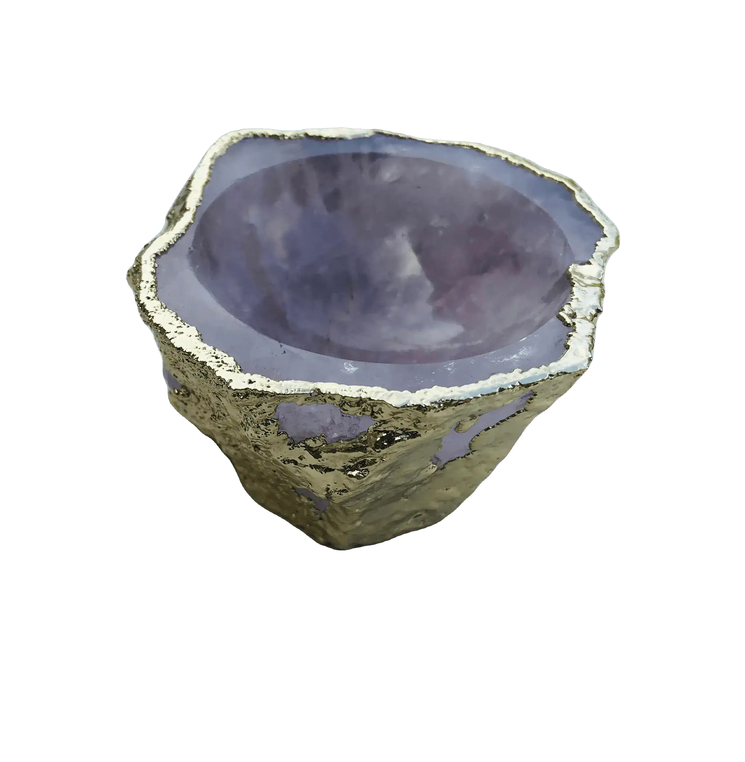 Rose Quartz Agate Jewelry Bowl - Image 5