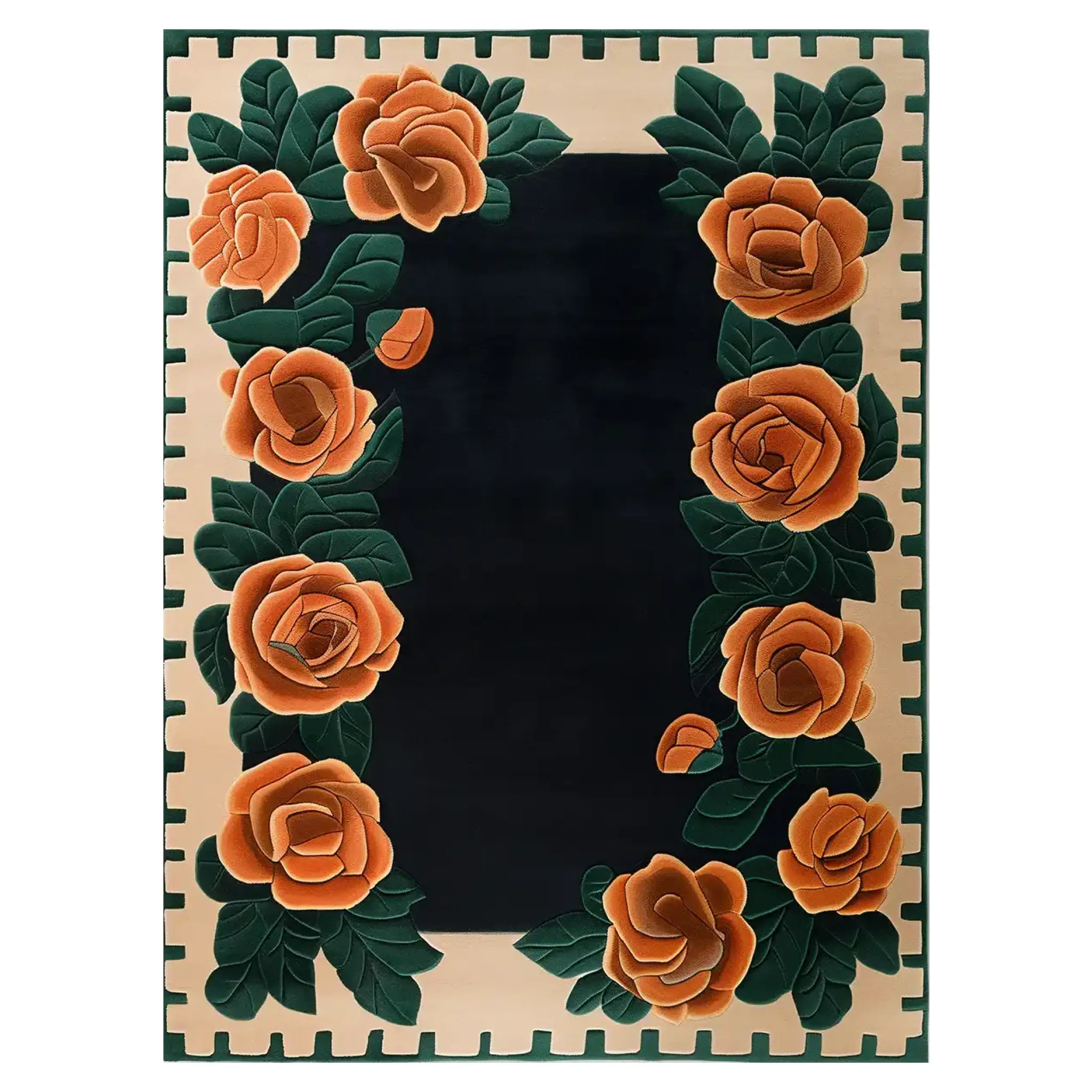 Rosewood Reverie Hand Tufted Wool Rug