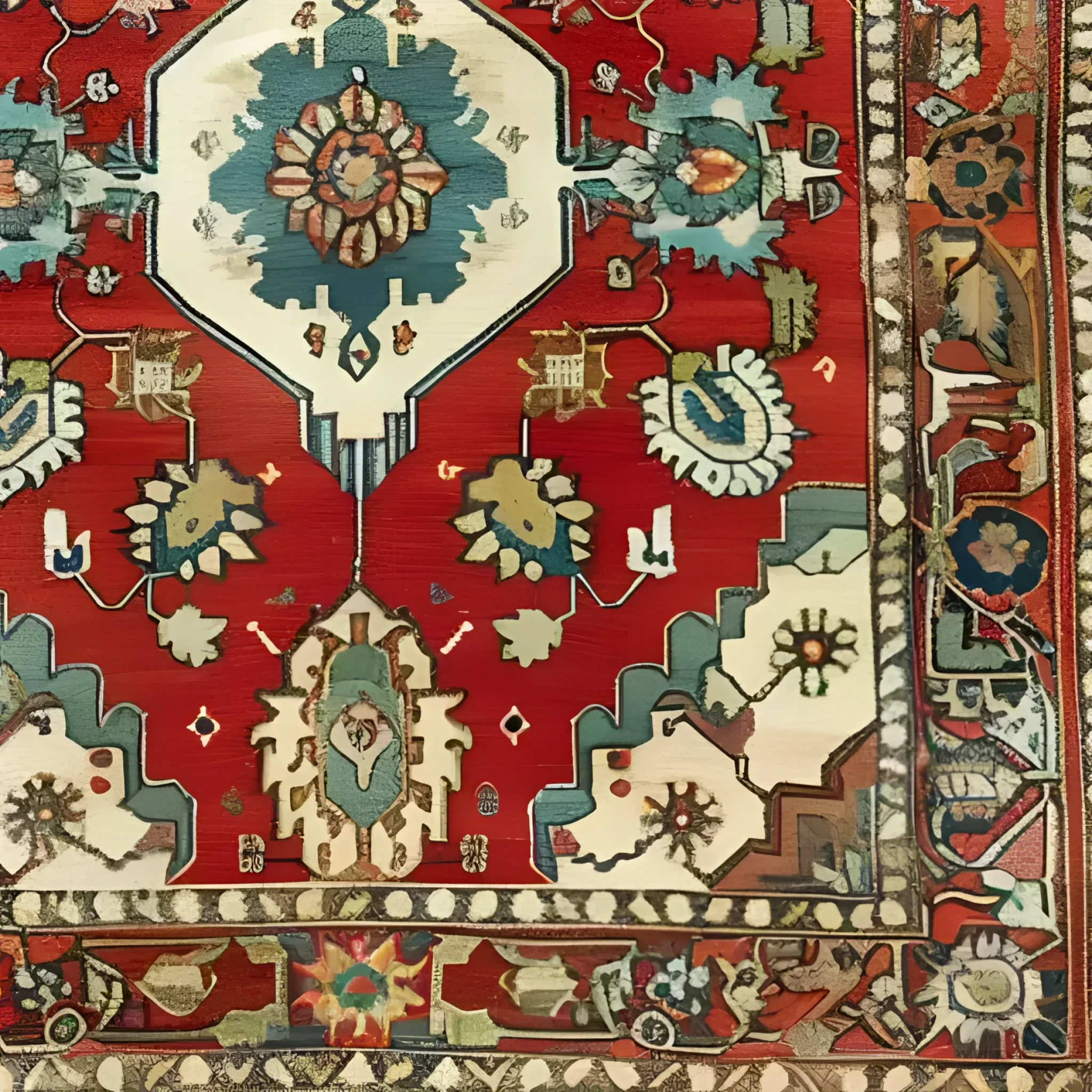 Rosy Retreat Hand Knotted Area Rug - Image 5