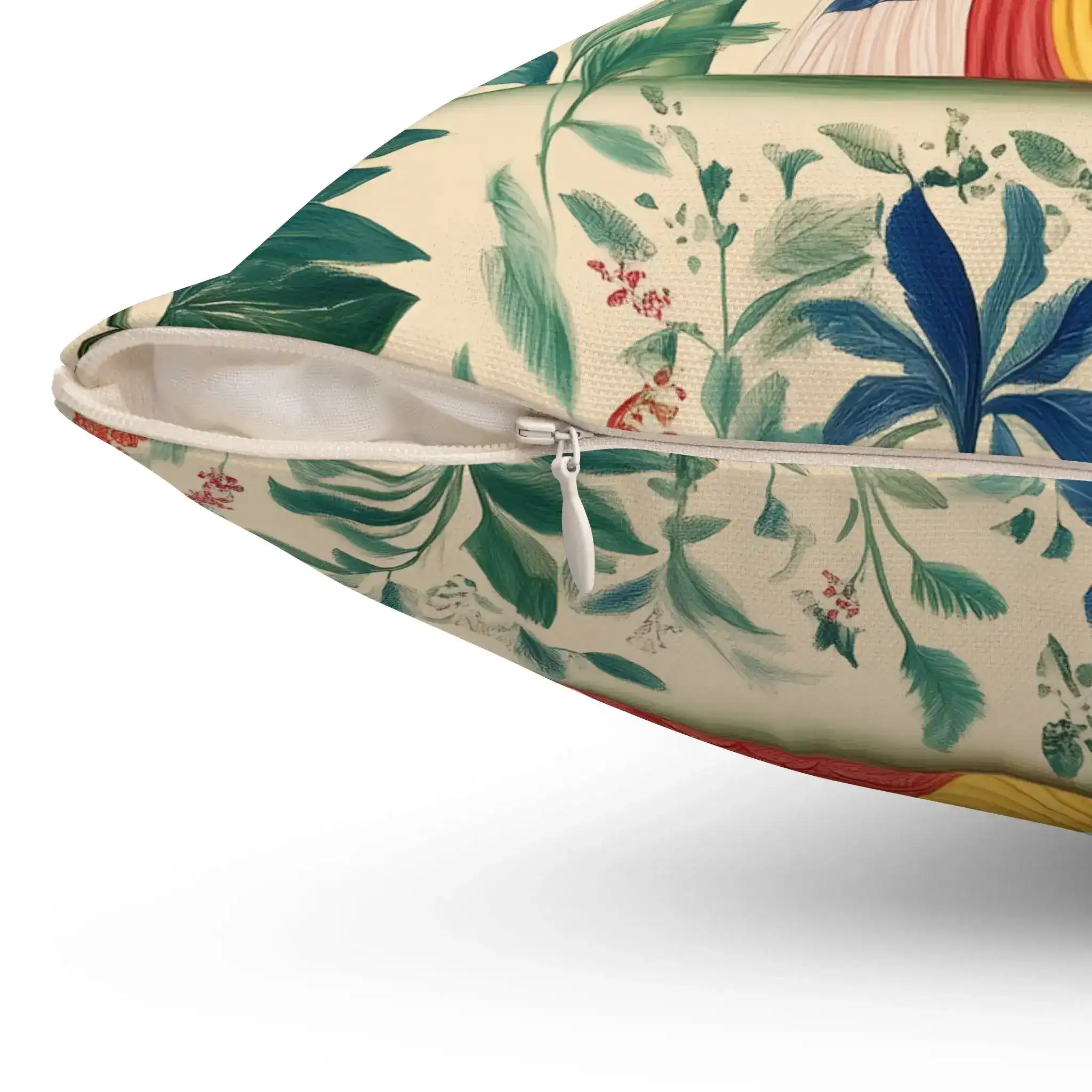 Royal Garden Muse Throw Pillow - Image 10