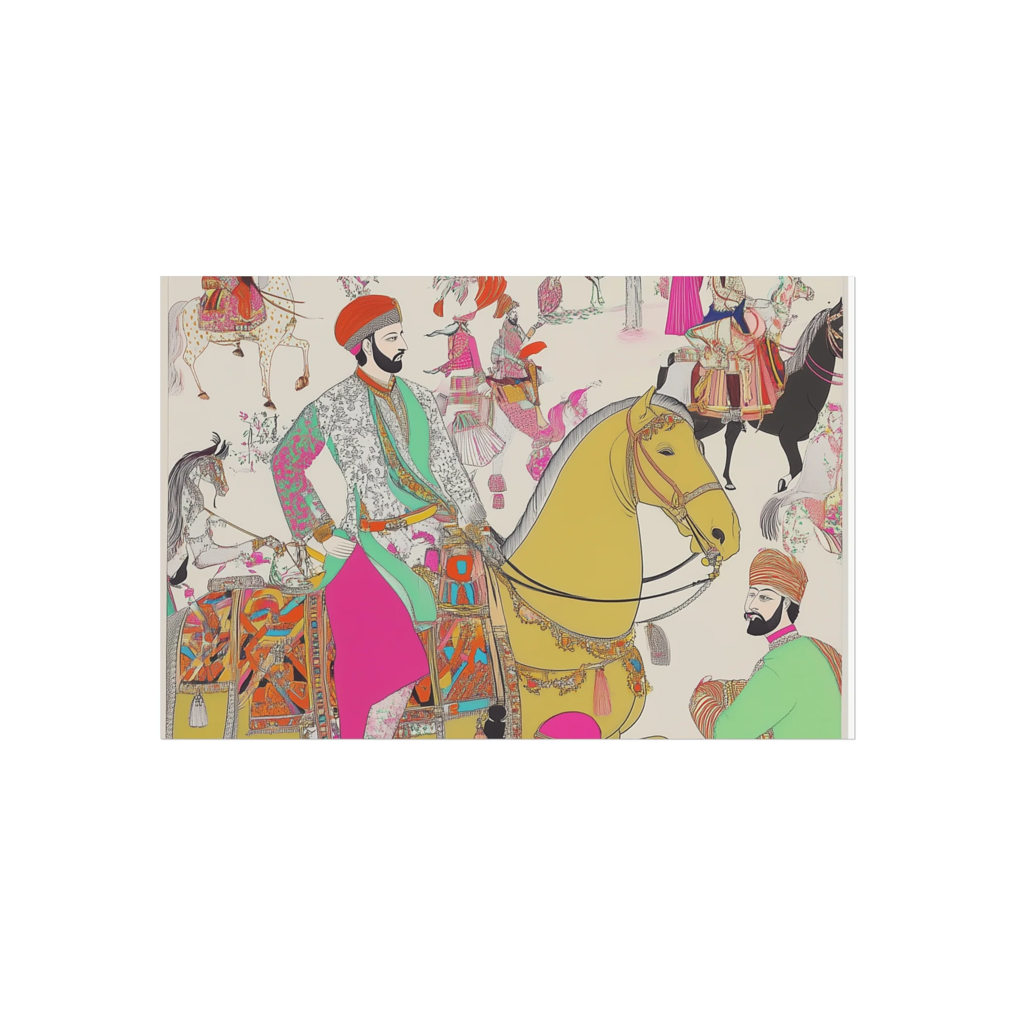 Royal Procession Fine Art Poster - Image 10