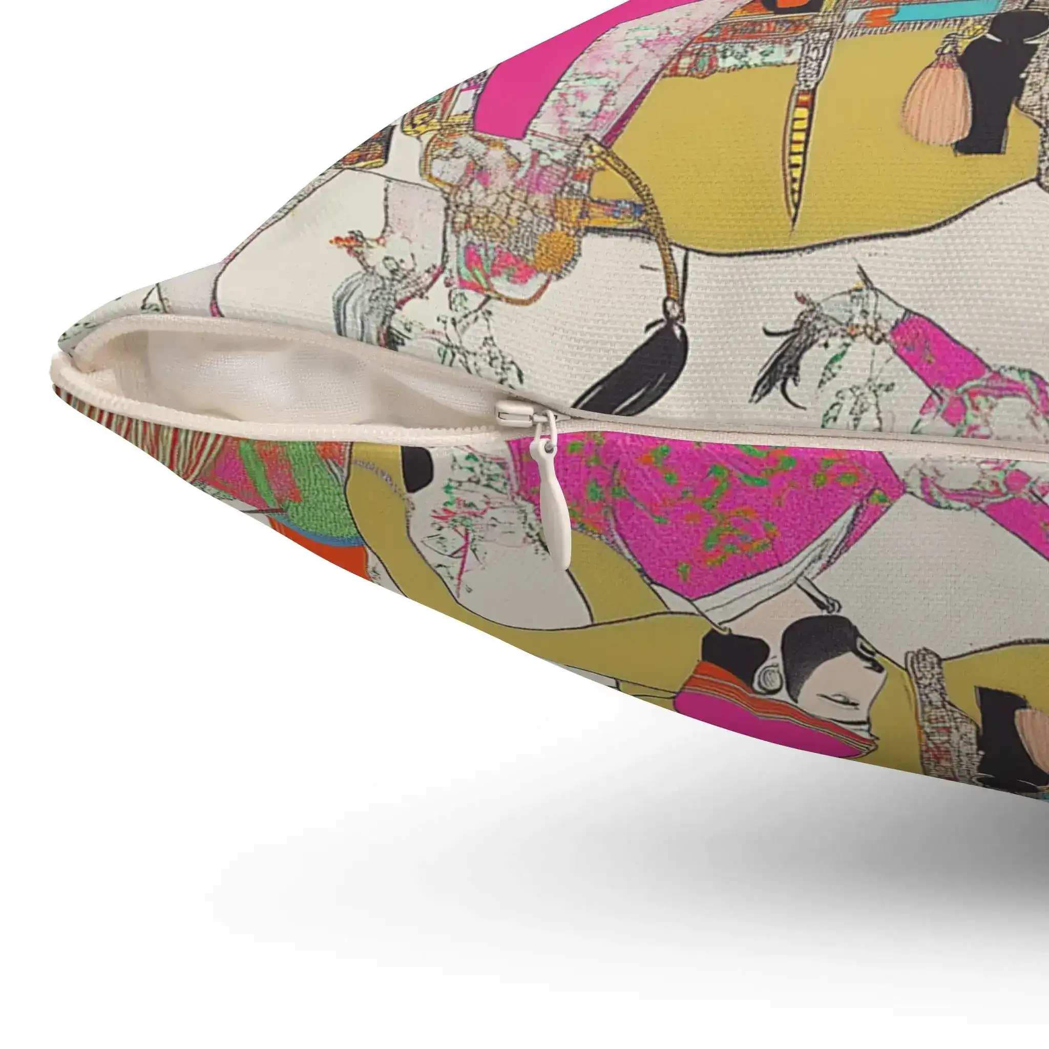 Royal Procession Throw Pillow - Image 2