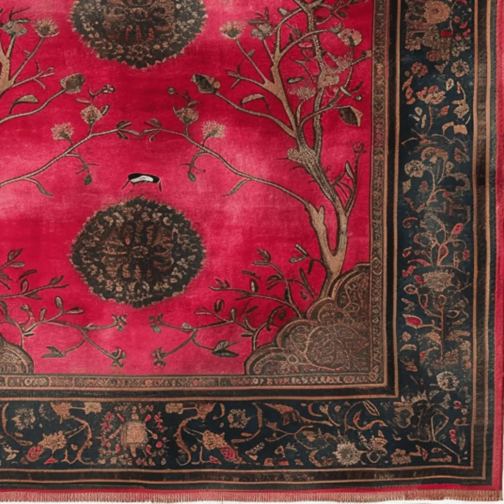 Royal Rosewood Hand Knotted Area Rug - Image 4